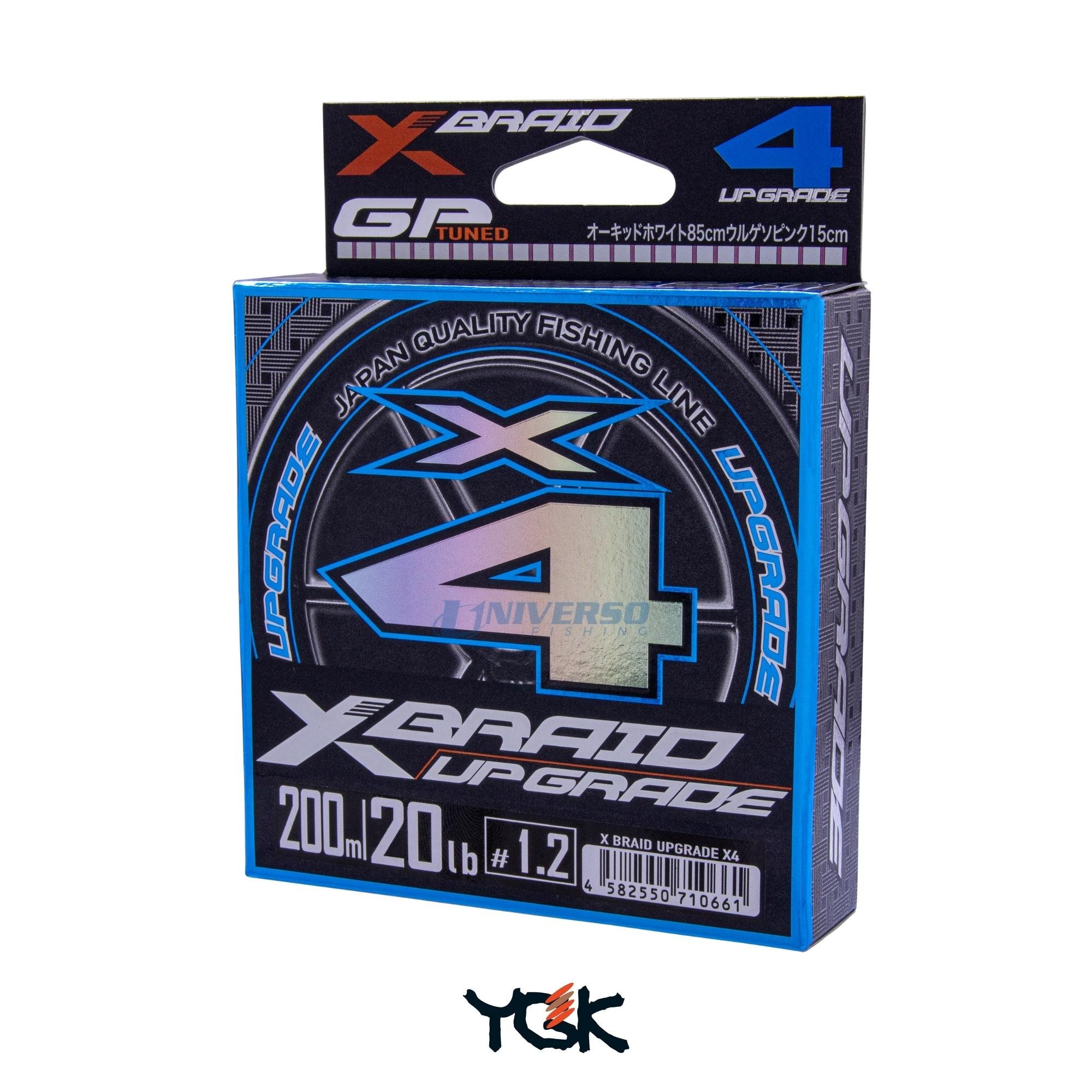 Linha Multifilamento YGK - X Braid Upgrade X4 - 200mts
