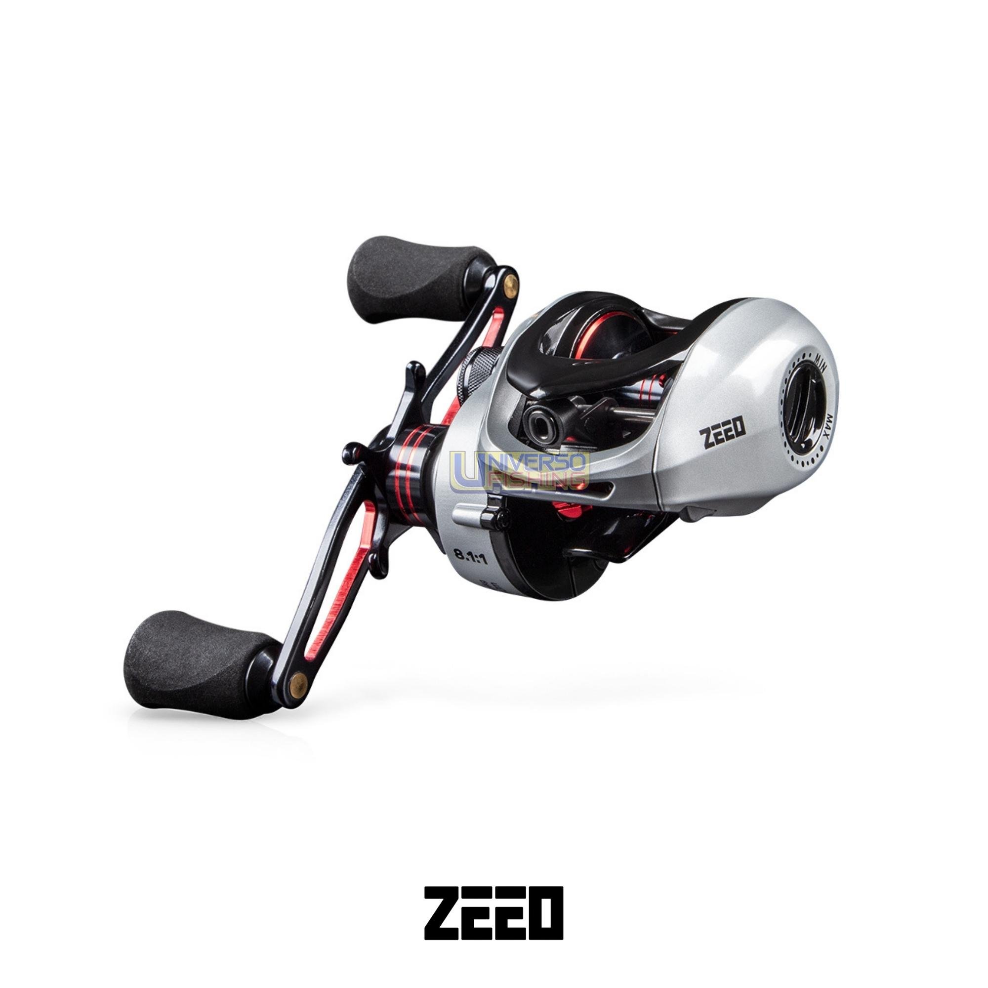 Carretilha ZEEO Z-11000 Velocidade de 8.1:1 Drag de 8kg com 11