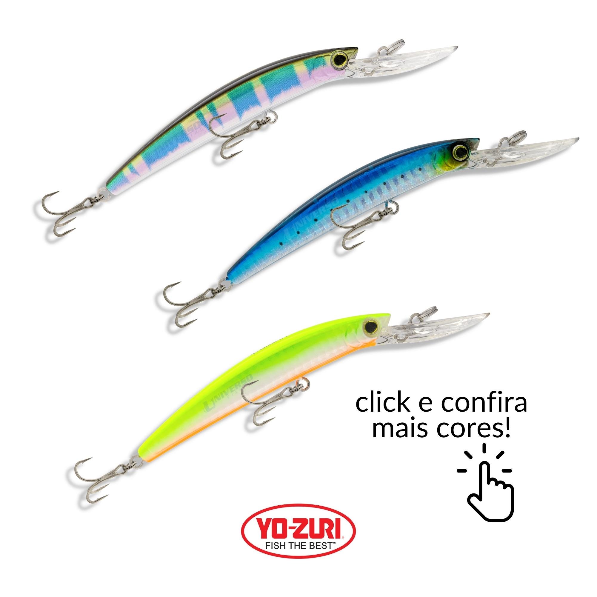 Isca Yo-Zuri Crystal Minnow Deep Diver 90F | 9cm - 9,5g Floating