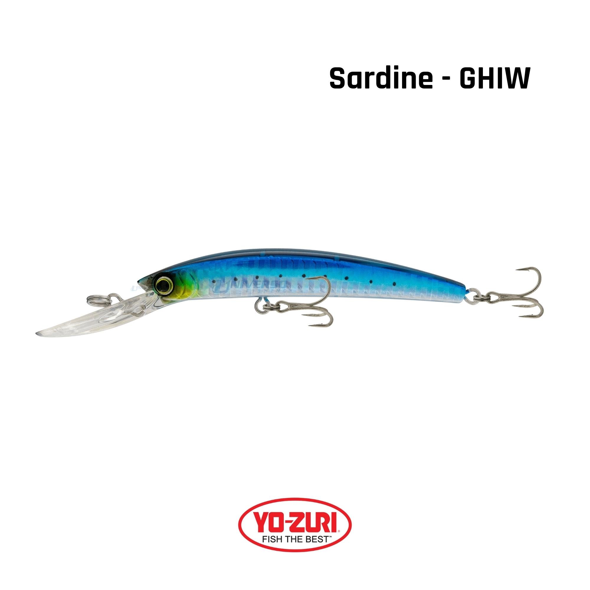 Isca Yo-Zuri Crystal Minnow Deep Diver 90F | 9cm - 9,5g Floating