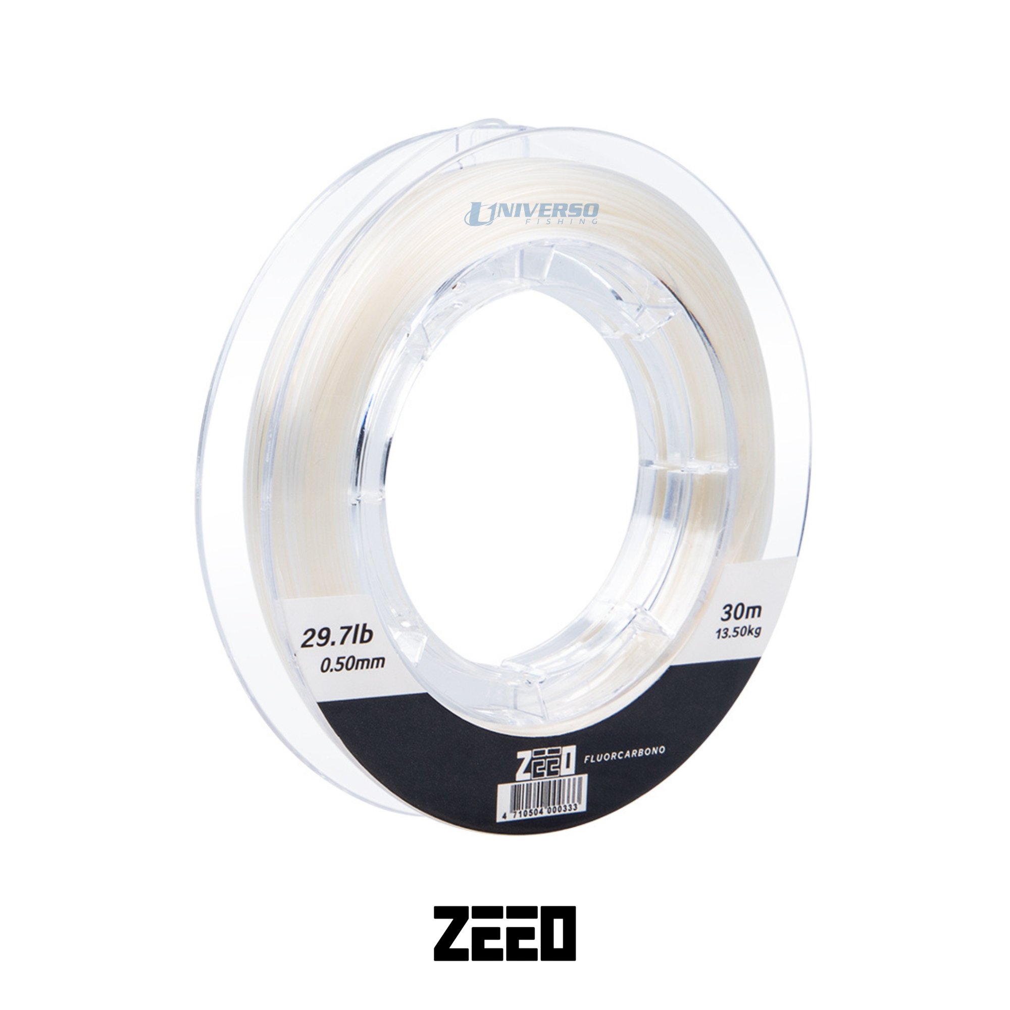 Linha Fluorcarbono ZEEO - 30 Metros - Transparente 0,60mm | 39,2lbs
