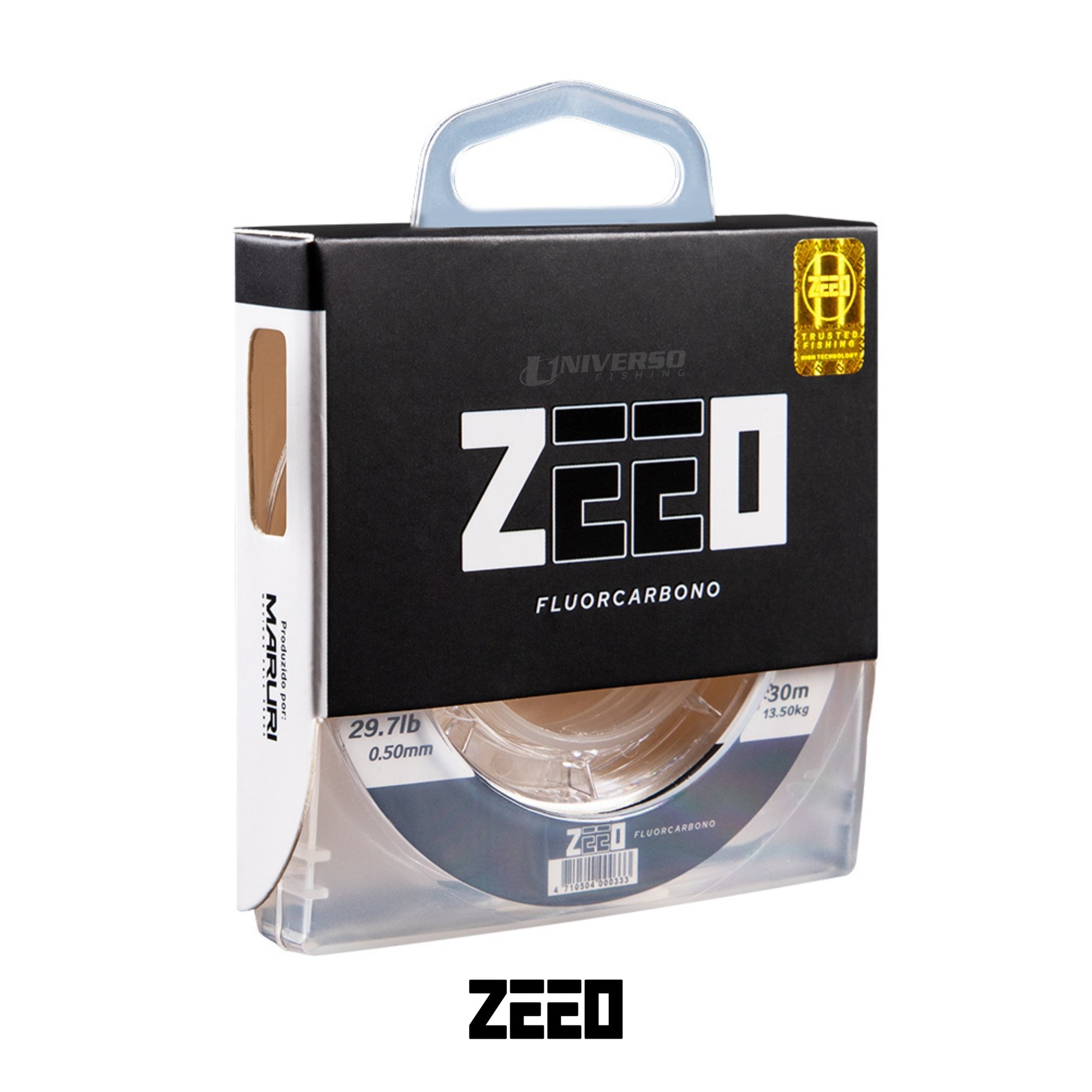 ポッシブ　フィーネ70MR Linha Fluorcarbono ZEEO - 30 Metros - Transparente 0,60mm | 39,2lbs
