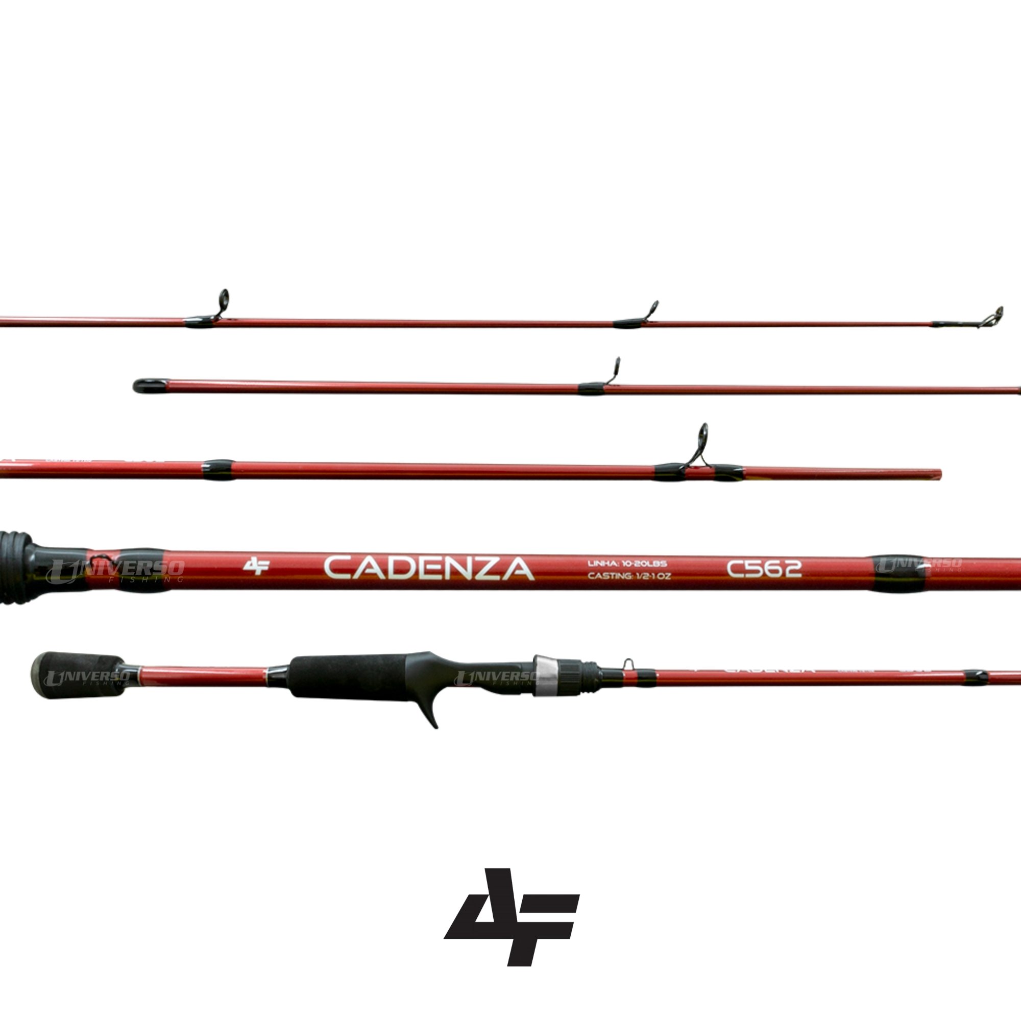 Vara Albatroz Cadenza 10-20lb 5'6'' (1,68 m) - Carretilha