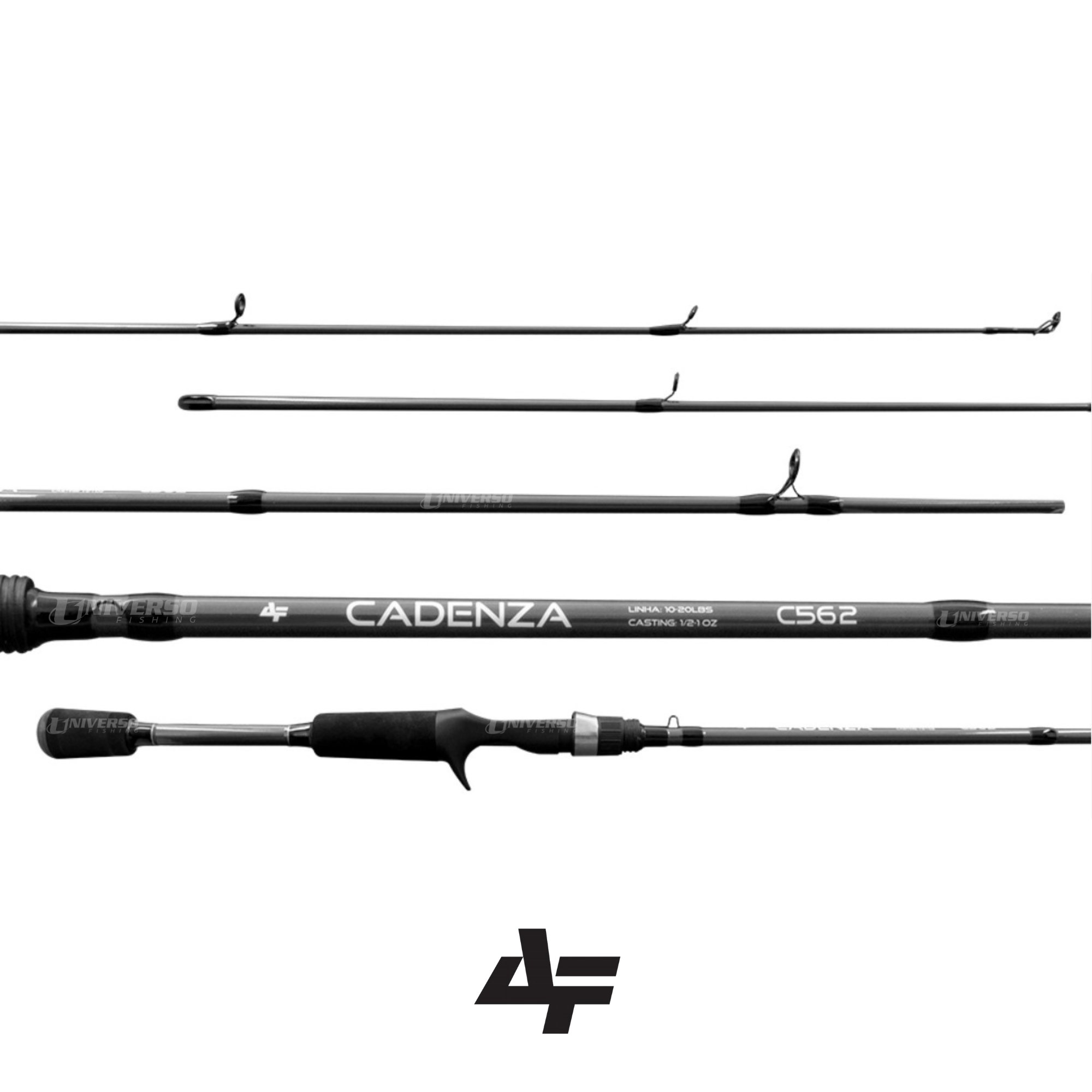 Vara Albatroz Cadenza 10-20lb 5'6'' (1,68 m) - Carretilha