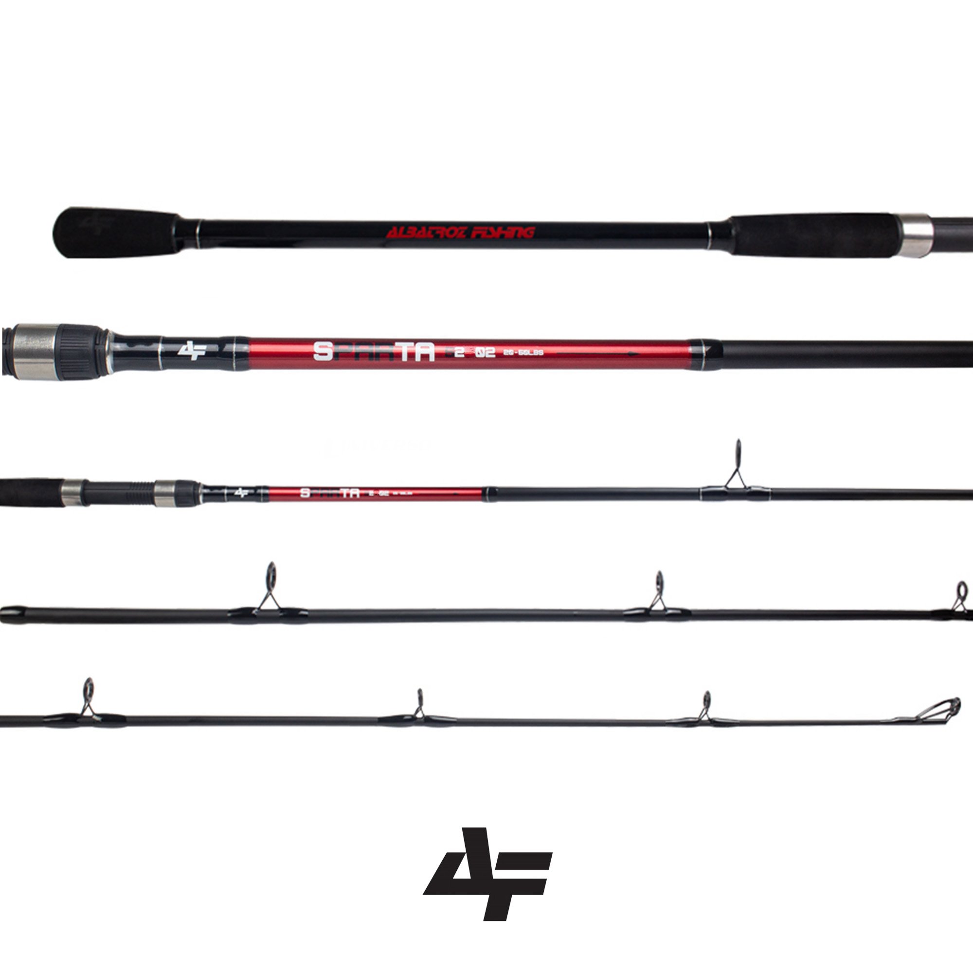 Vara Albatroz Fishing Sparta 2,70m | 2 Parte 20-50lbs Molinete