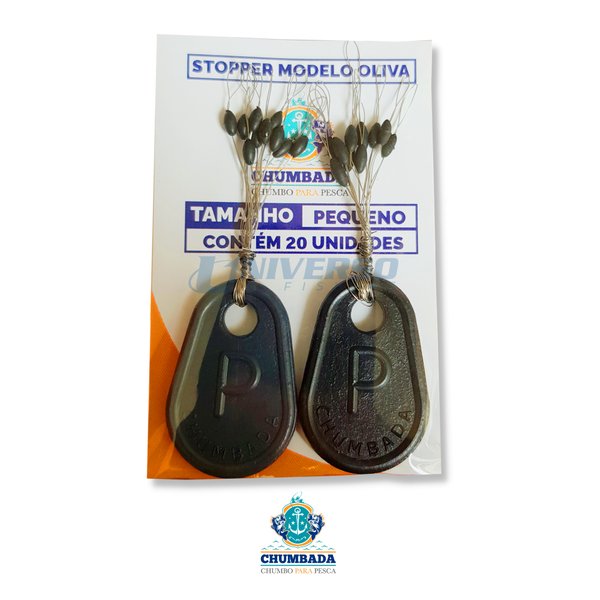 stopper-modelo-oliva-chumbada-oficial-contem-20-unidades