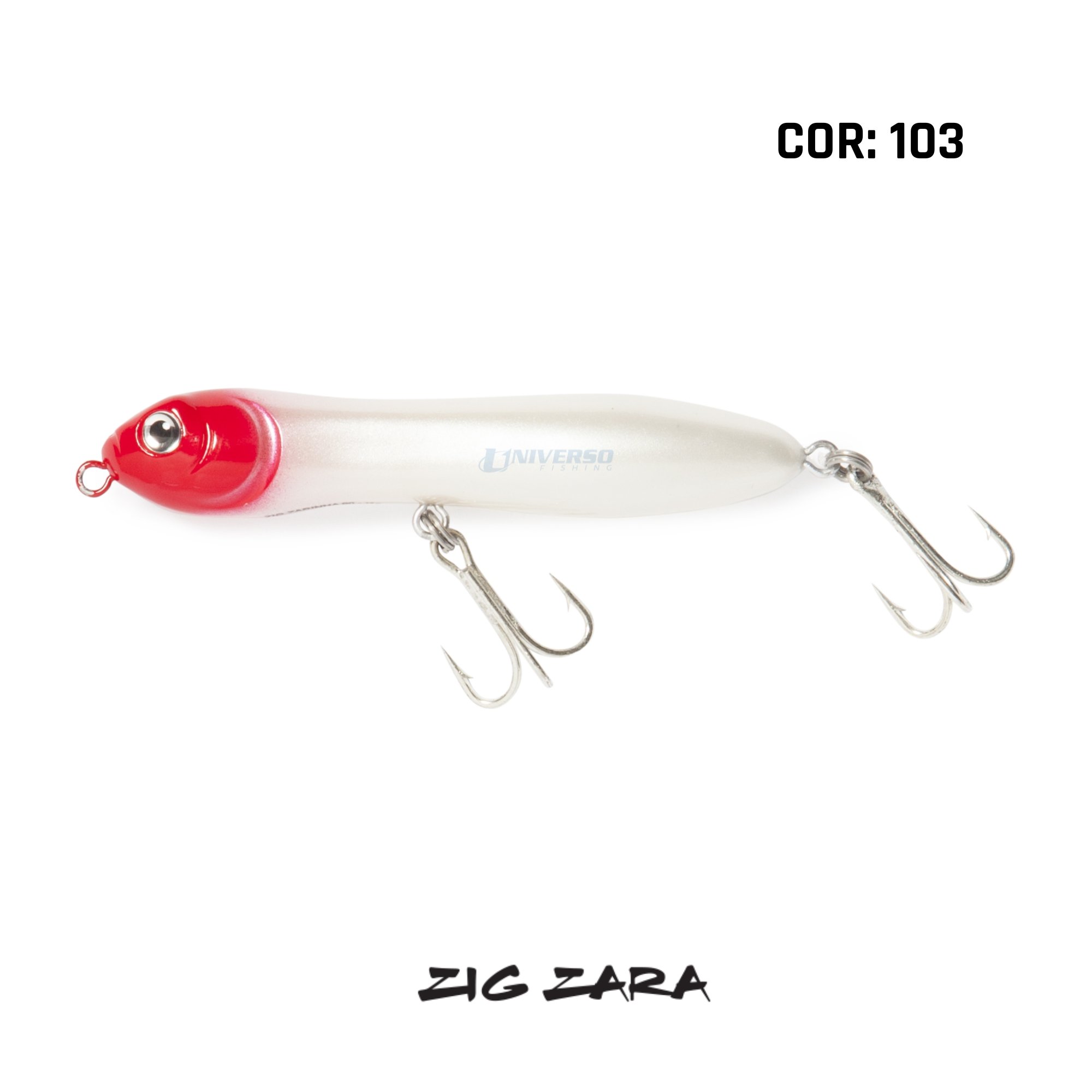 Isca Lucky by Nelson Nakamura Zig Zarão 130 | 13cm - 22g