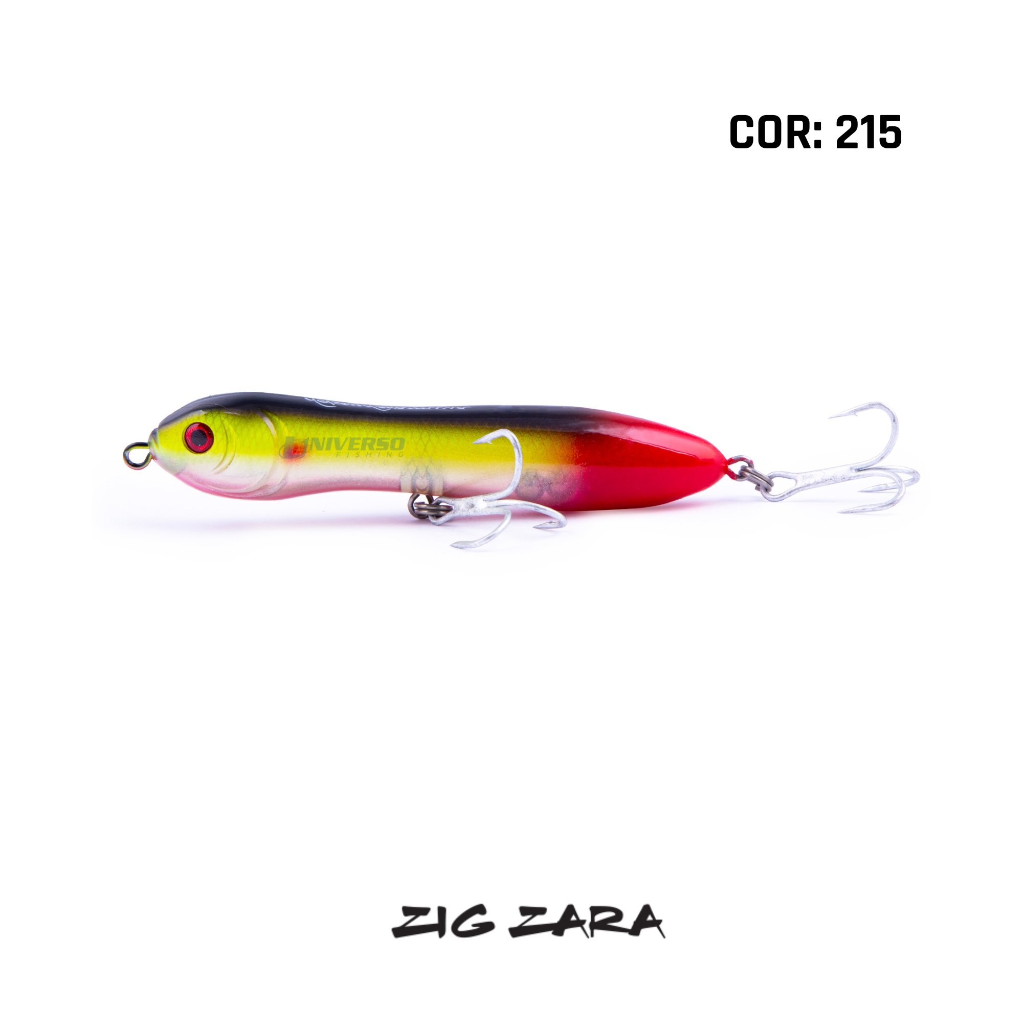 Isca Lucky by Nelson Nakamura Zig Zarão 130 | 13cm - 22g