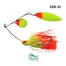 isca colheres yara king spinner 5