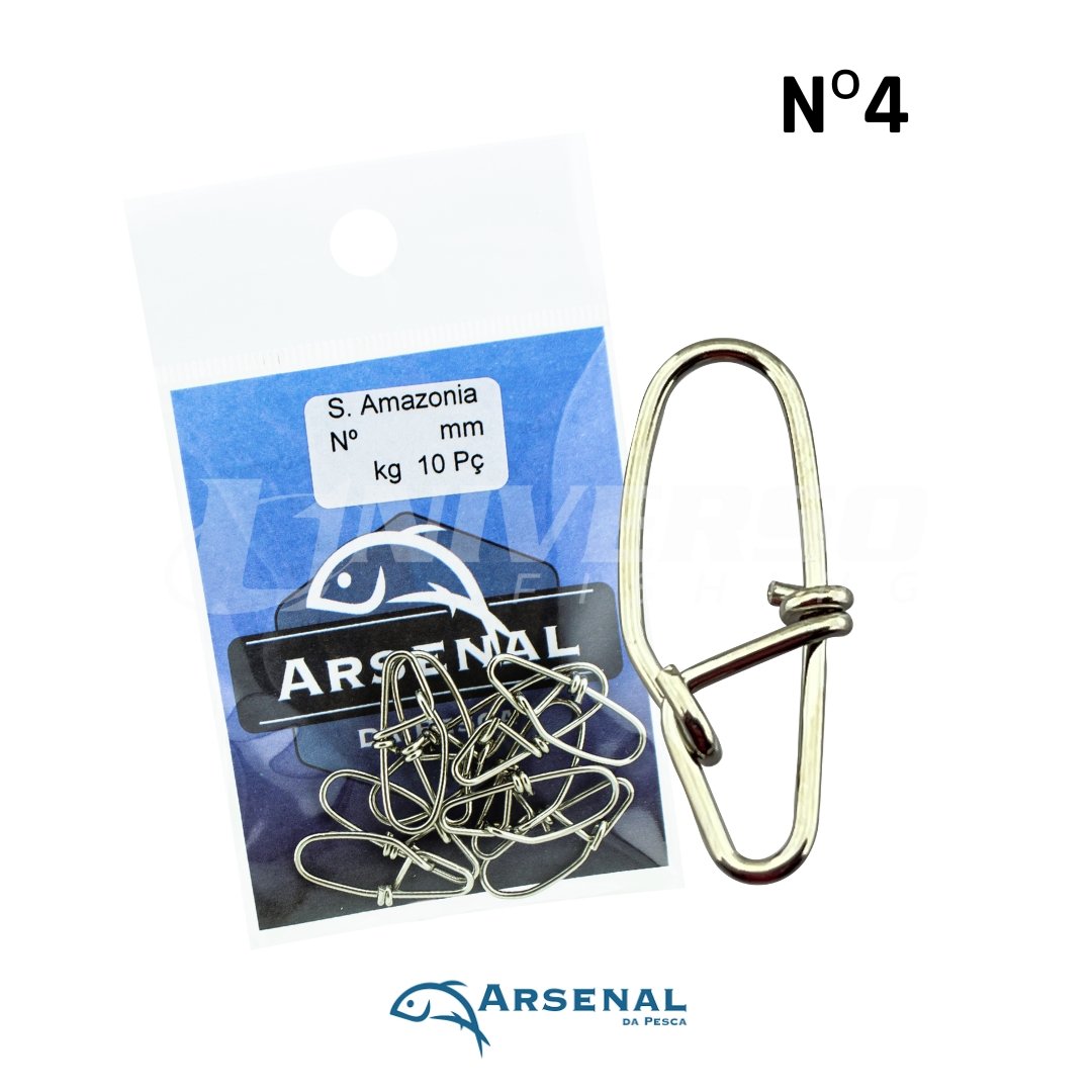 Snap Arsenal da Pesca Amazônia - 10pçs N°4