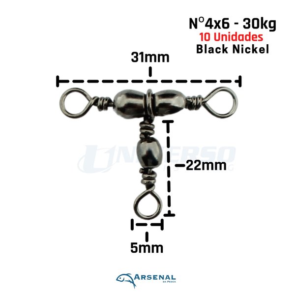 girador-triplo-arsenal-da-pesca-black-nickel