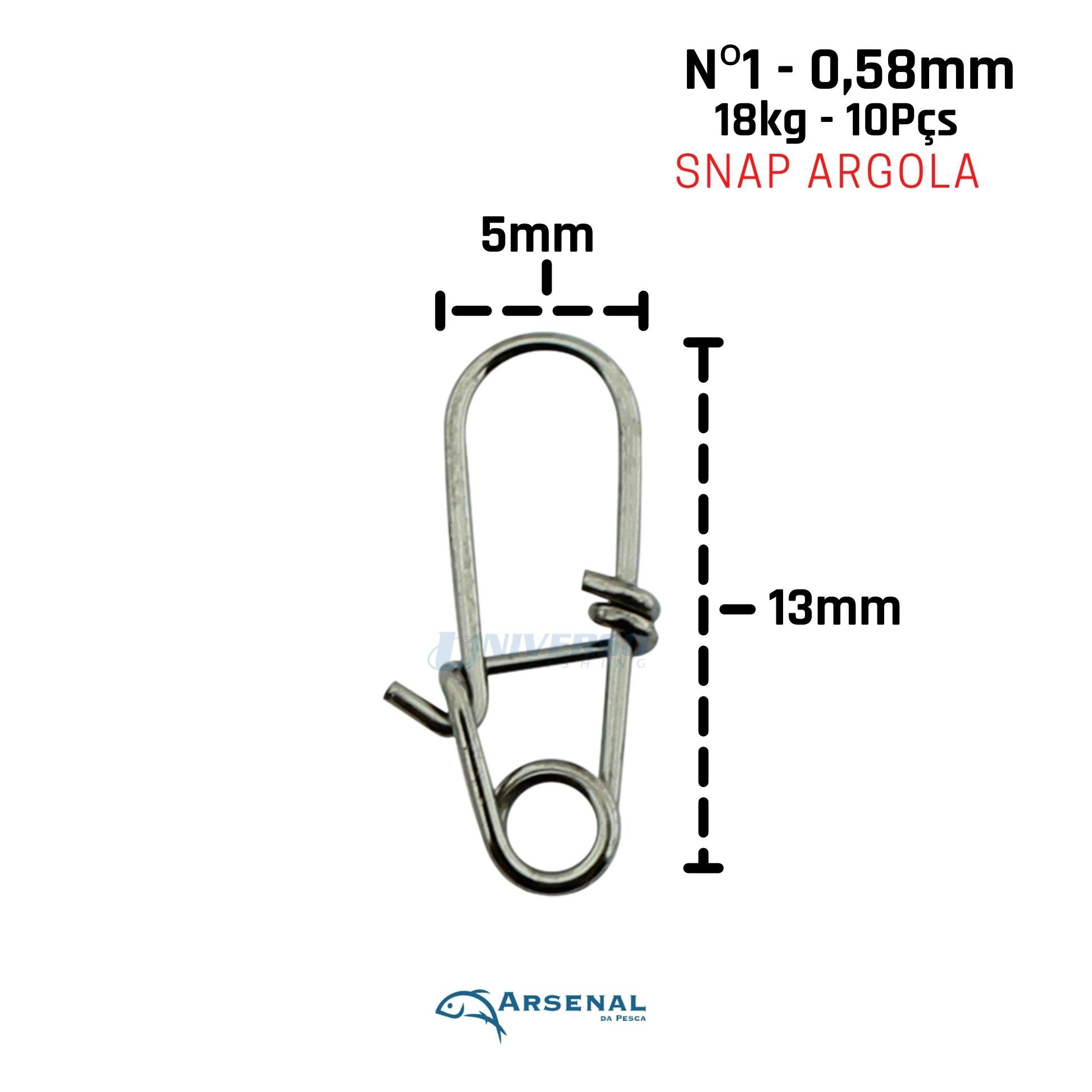 Kipper PBA-24 Fas-Snap Sm 5 Per Pack Sm 5 Per Pack