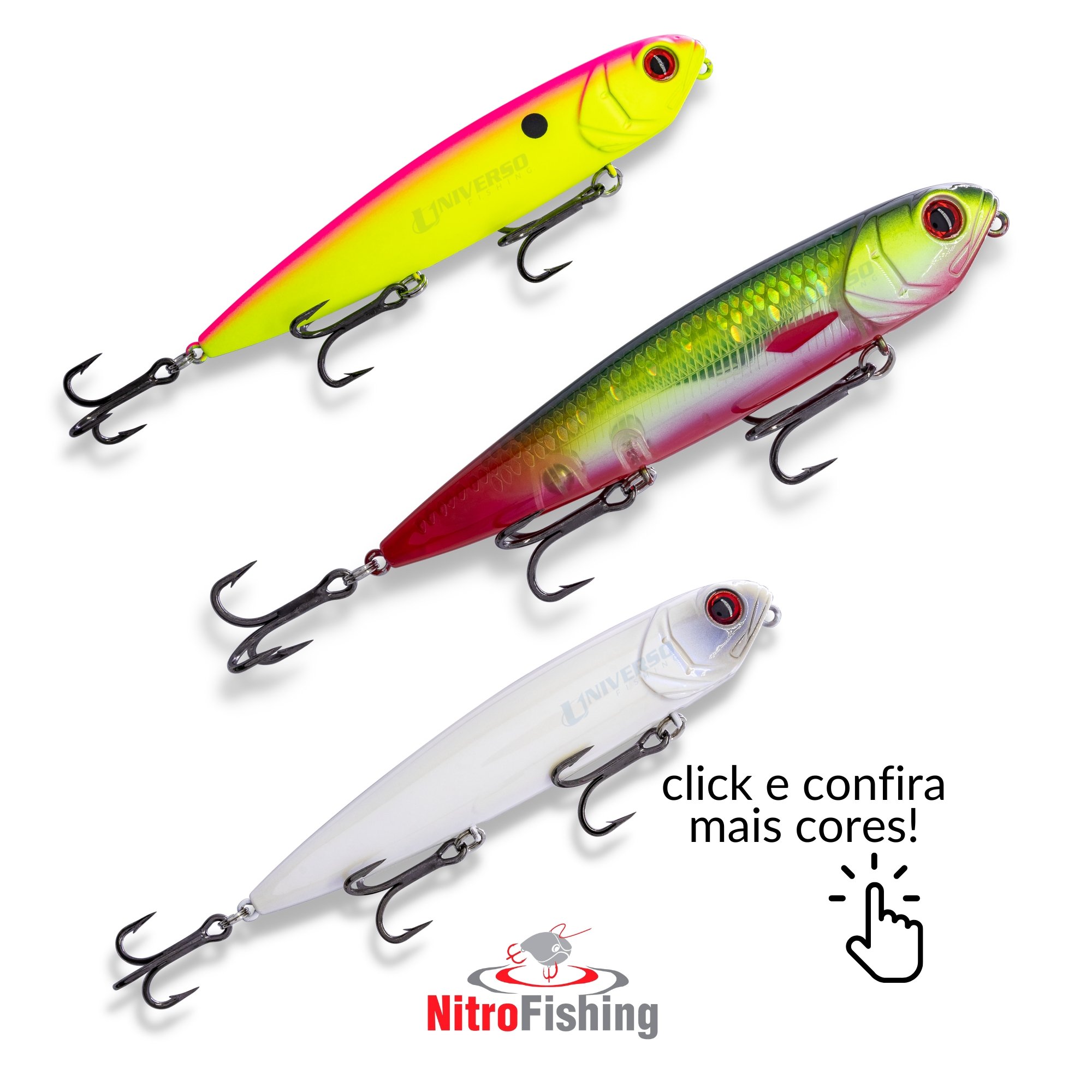 Isca Nitro Fishing Joker 128 | 12,8cm - 26g