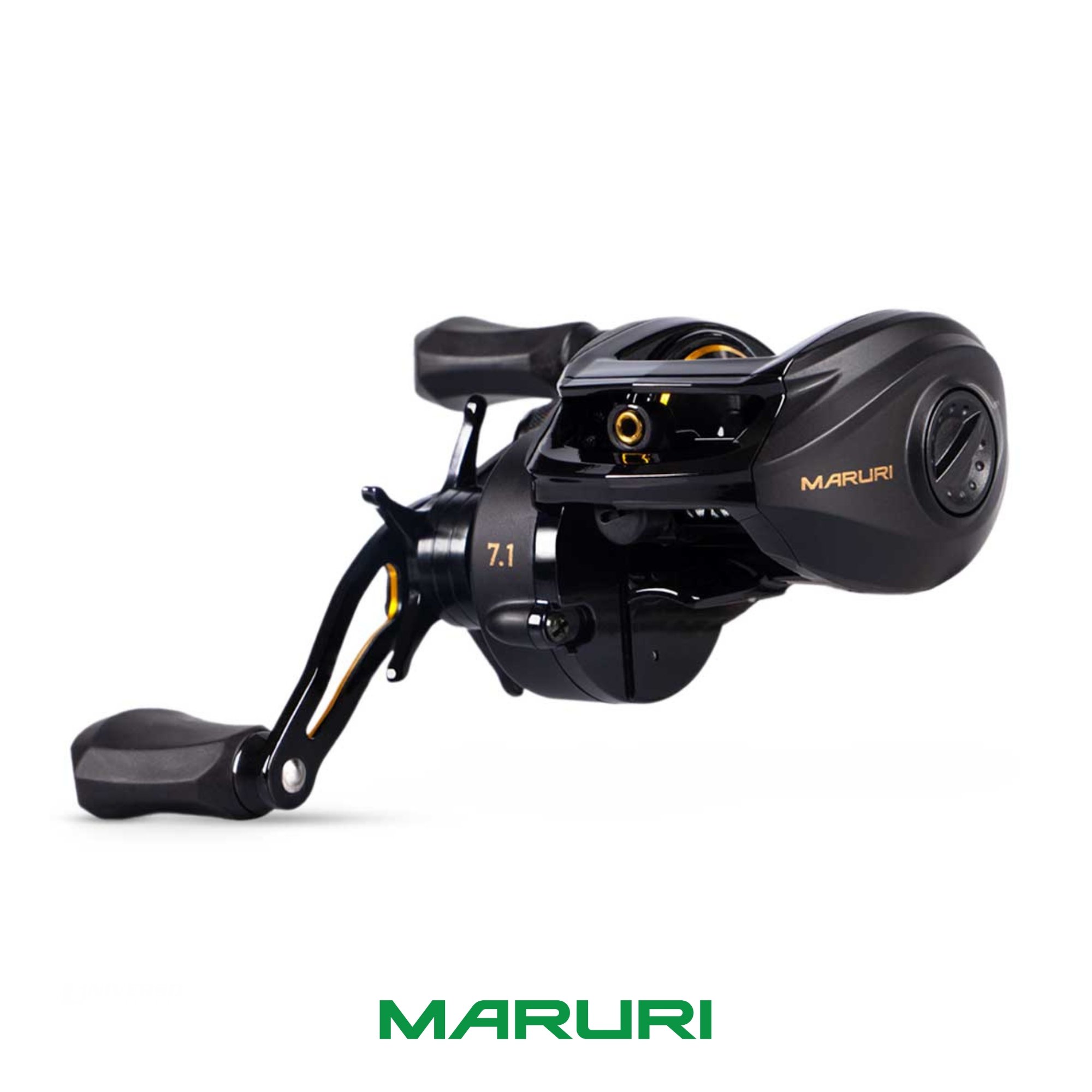 Carretilha Maruri Black Tamba PRO Velocidade de 7.1:1 Drag de 8kg