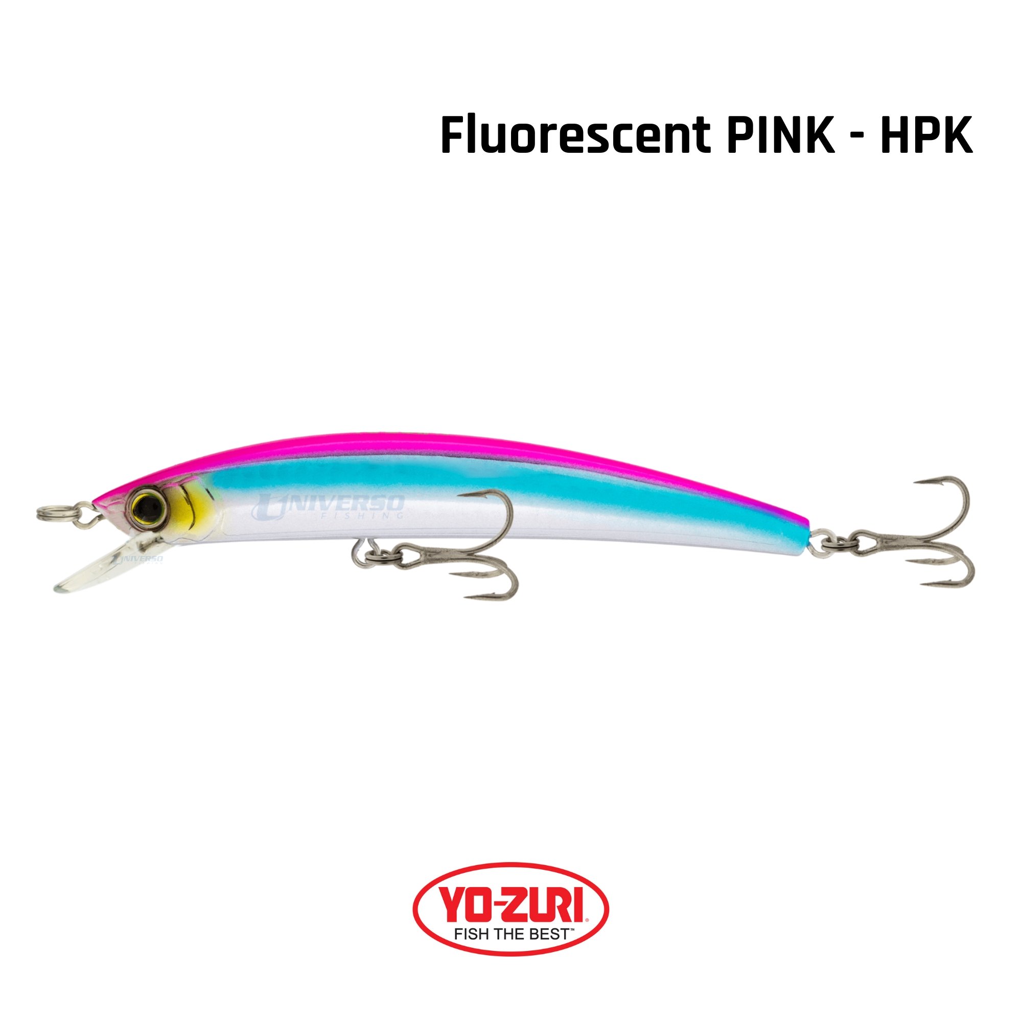 Isca Yo-Zuri Crystal Minnow 90F | 9cm - 7,5g Floating