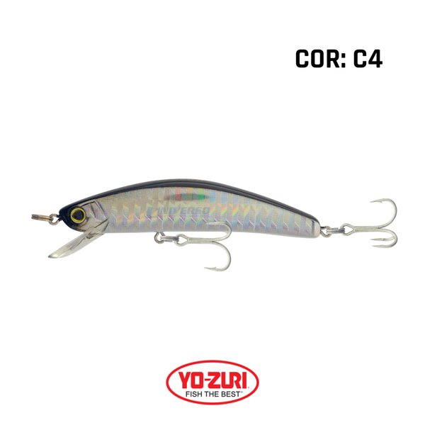 Leurre Yo-Zuri Crystal Minnow 70mm 7g – Flottant – AR.854 – Neuf