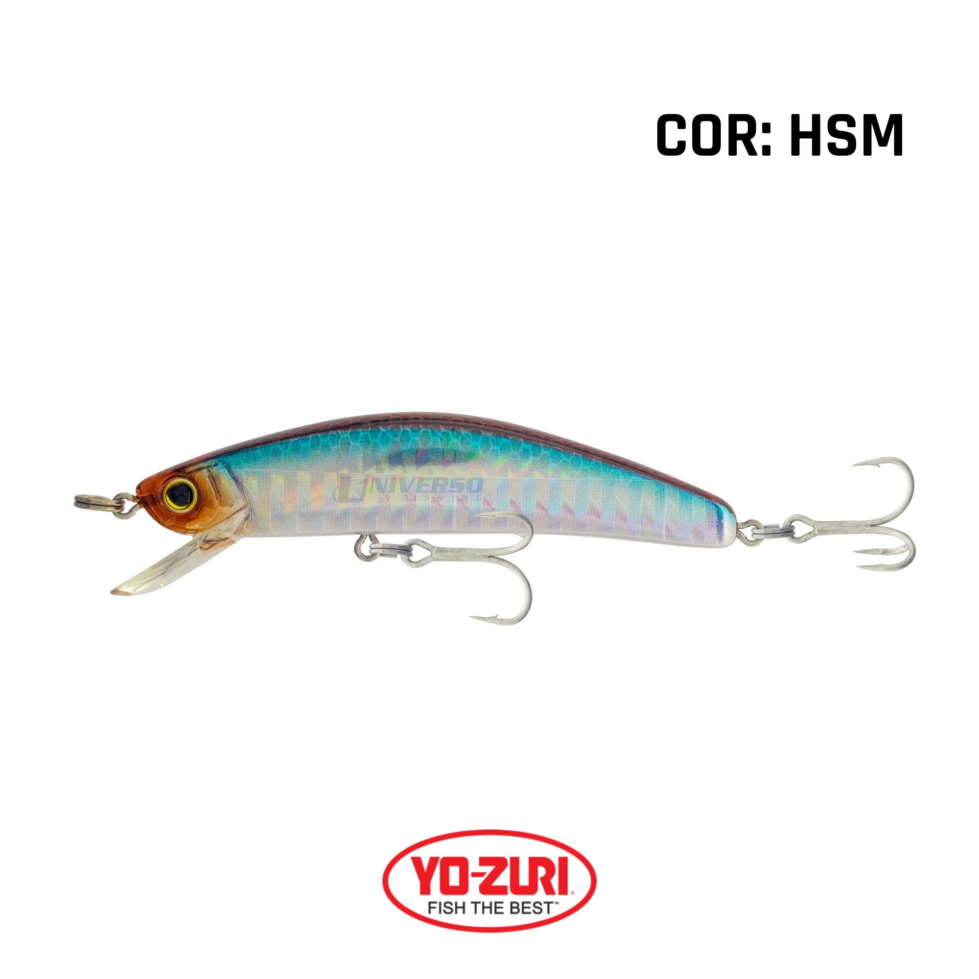 Isca Yo-Zuri Crystal Minnow 70F | 7cm - 5g Floating