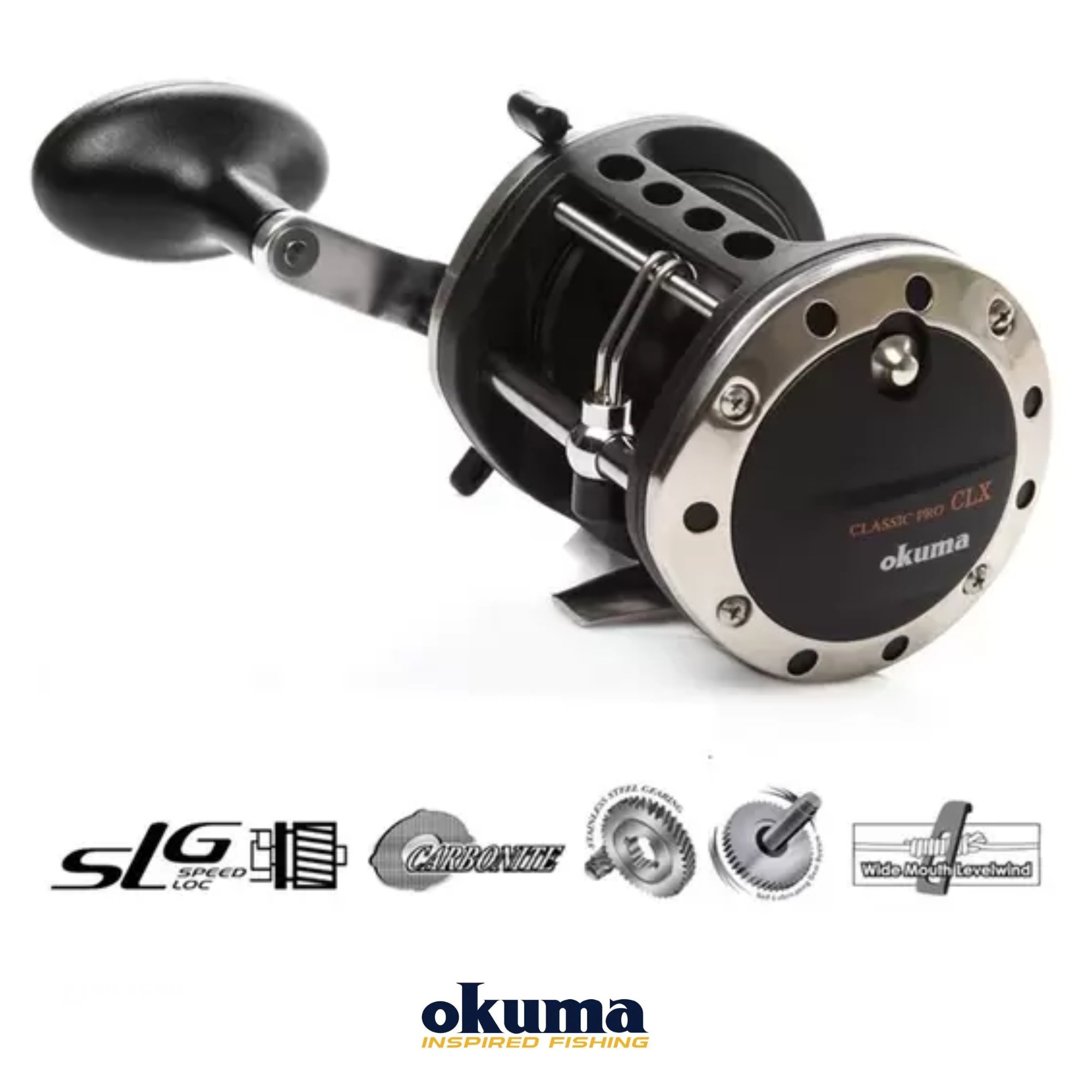 Carretilha Okuma Classic Pro XP-452La 3.8:1 Direito