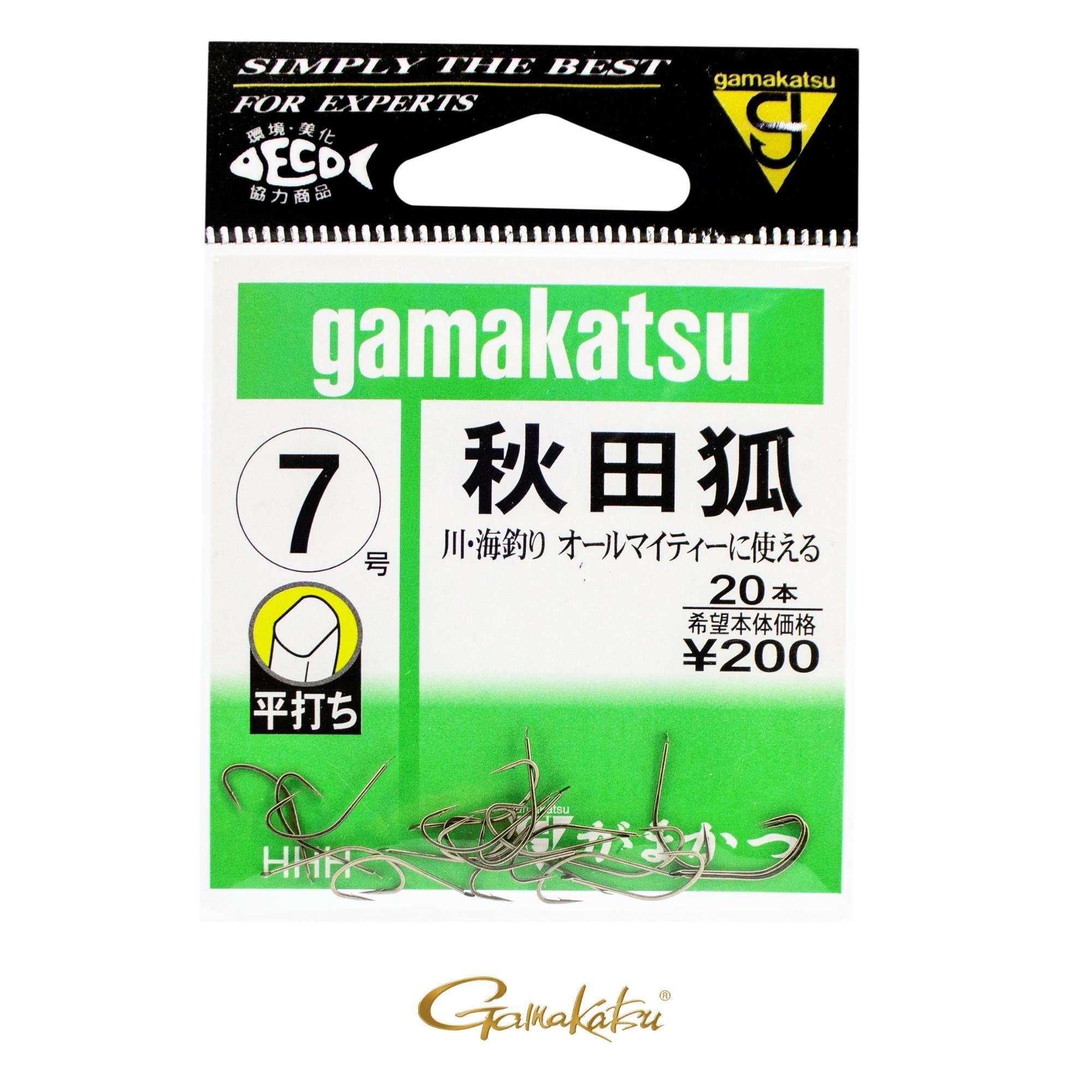 Anzol Gamakatsu Akita Kitsune Nº 7