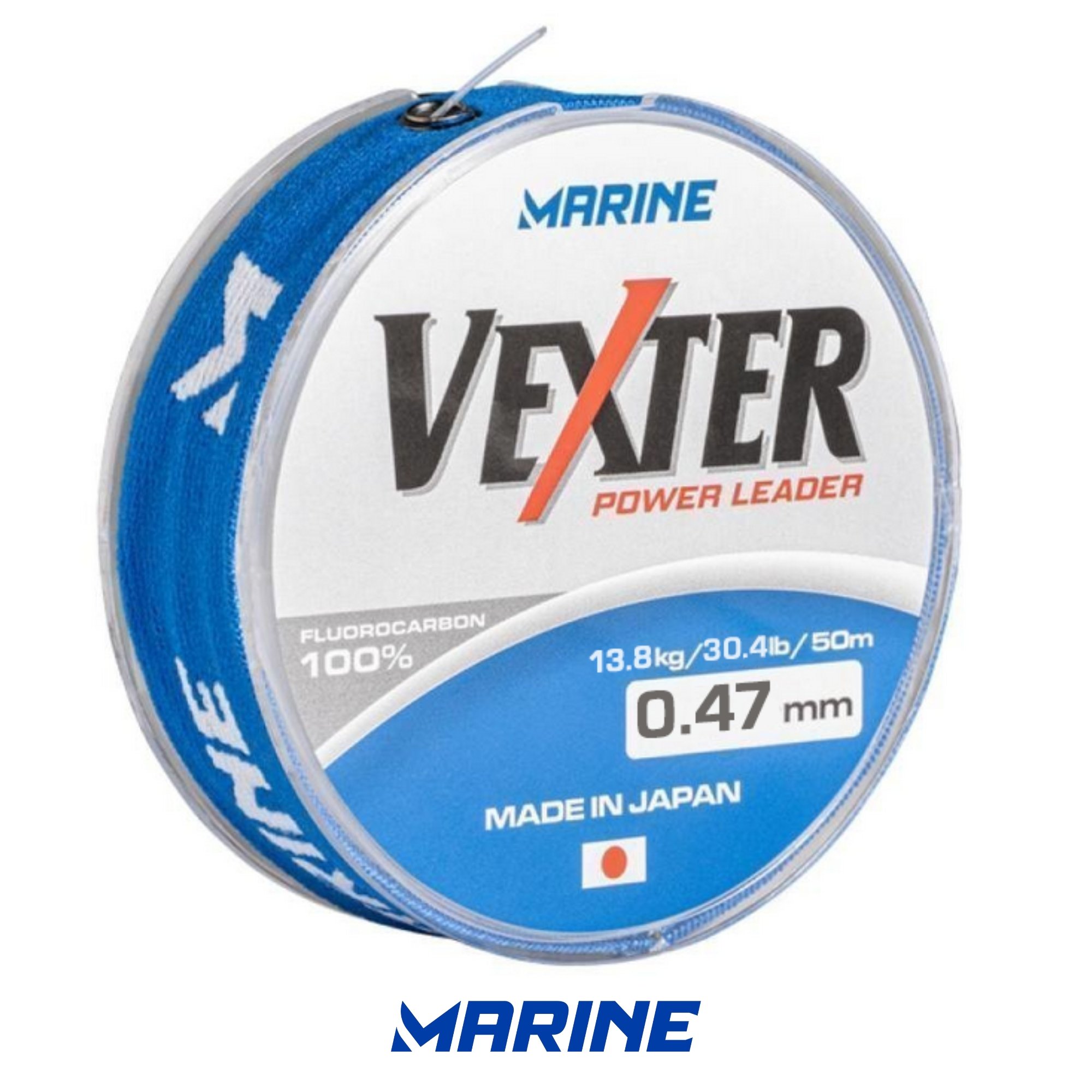 Linha Power Leader Marine Fluorocarbon Vexter - 50mts - 0,47mm