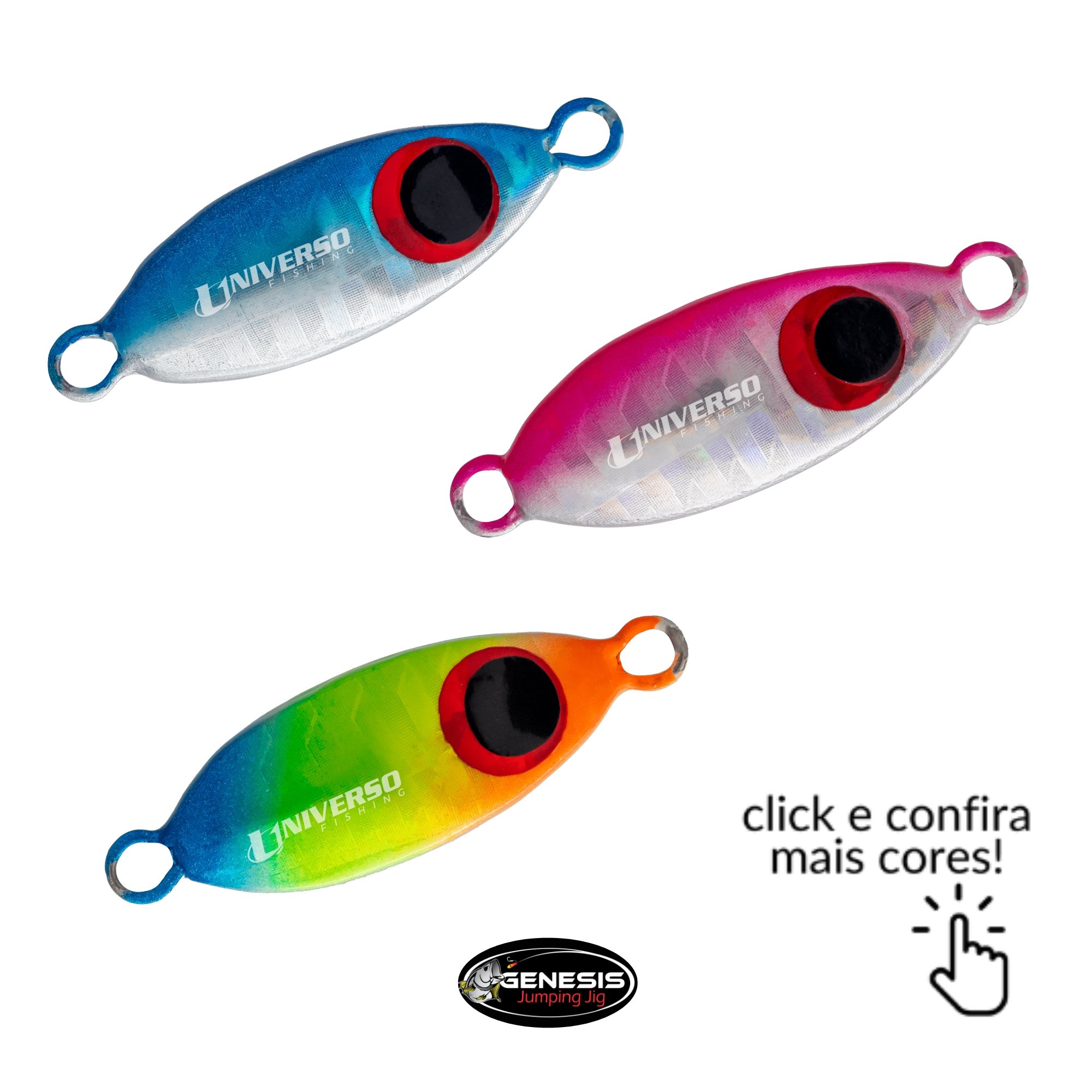 【yuki】イミニ Isca Genesis Micro Jig Slow Z- 14g (Holográfico)
