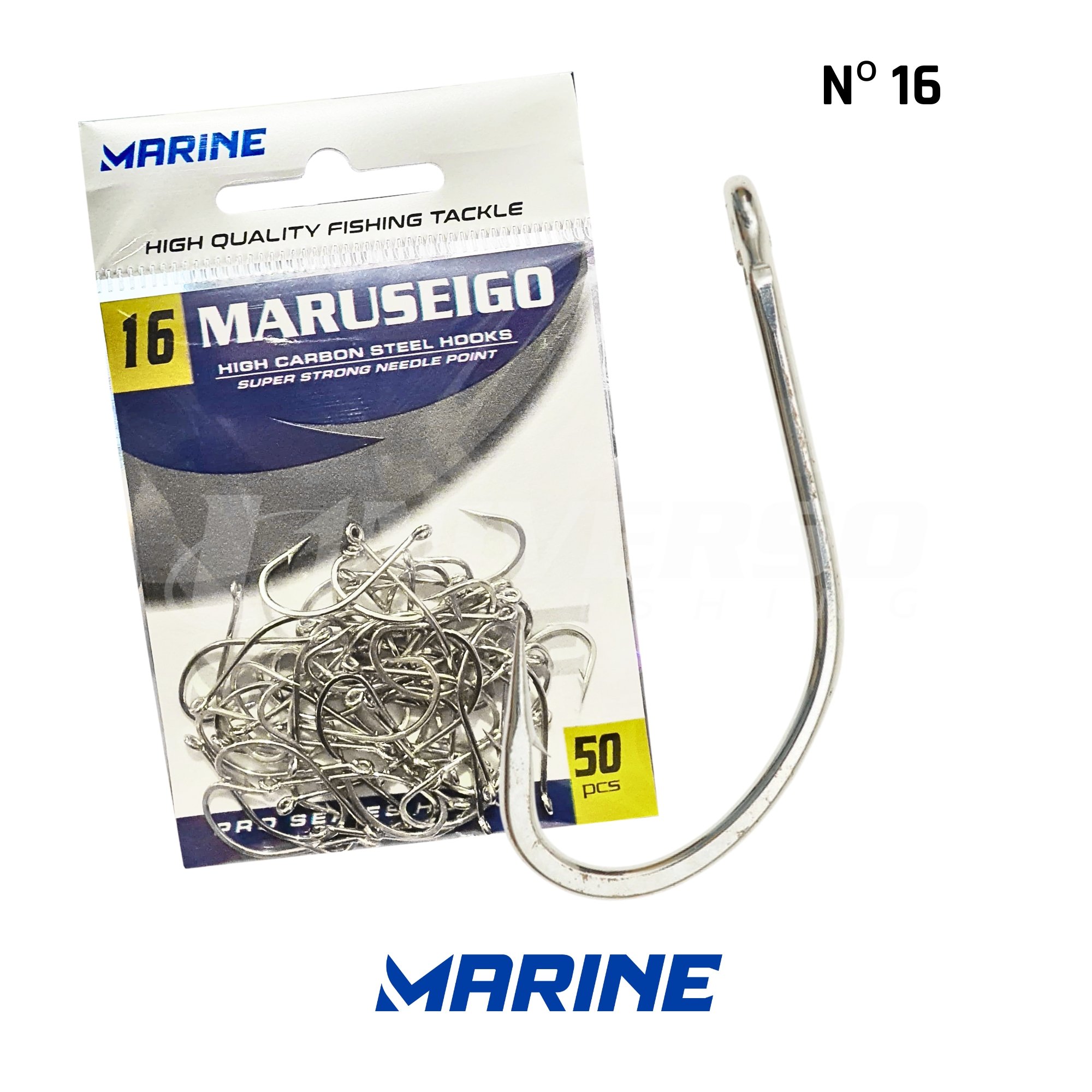 nicotailさん Anzol Marine Maruseigo Nickel Nº 16 c/ 50 Un.