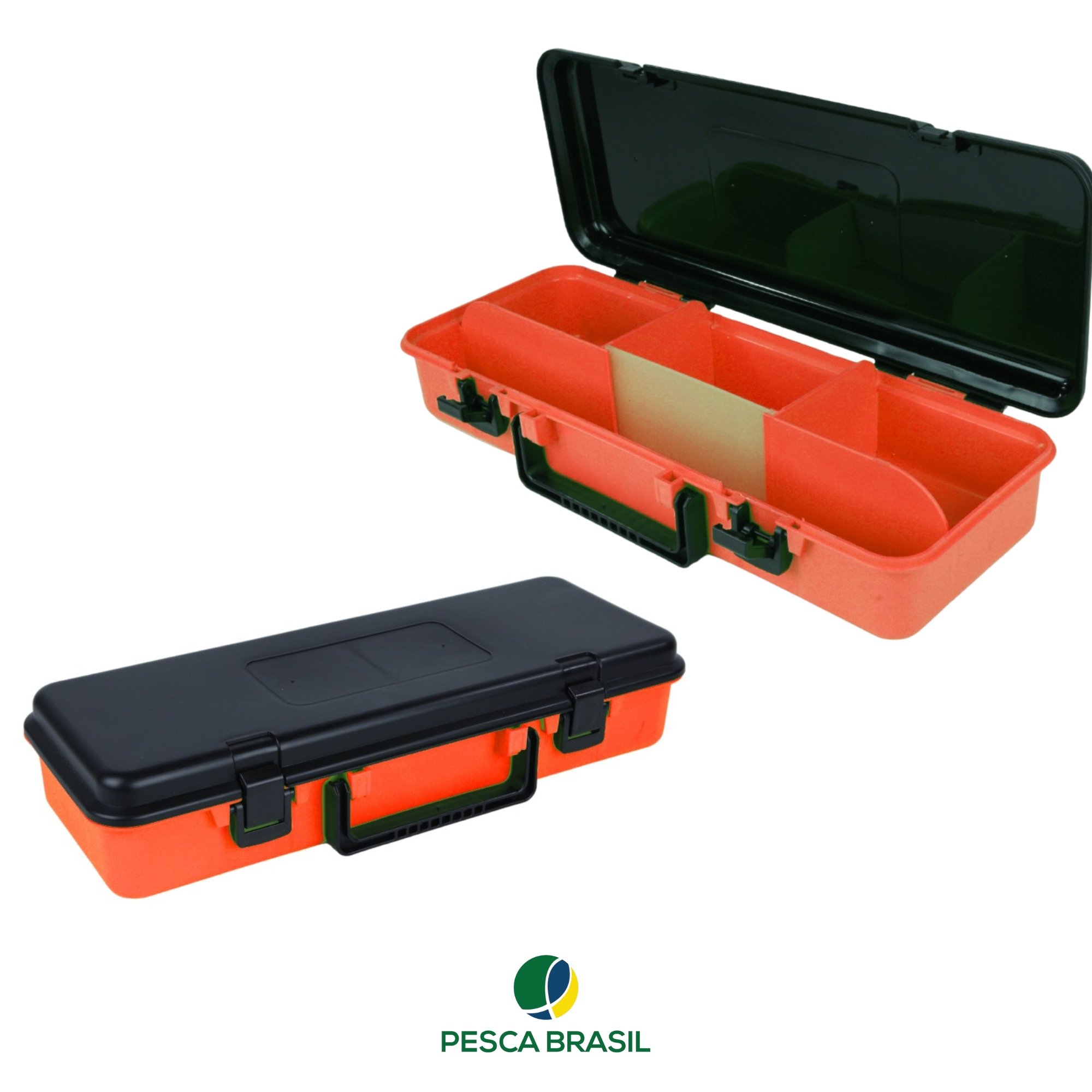Maleta Pesca Brasil 401608 c/ 4 Divisórias