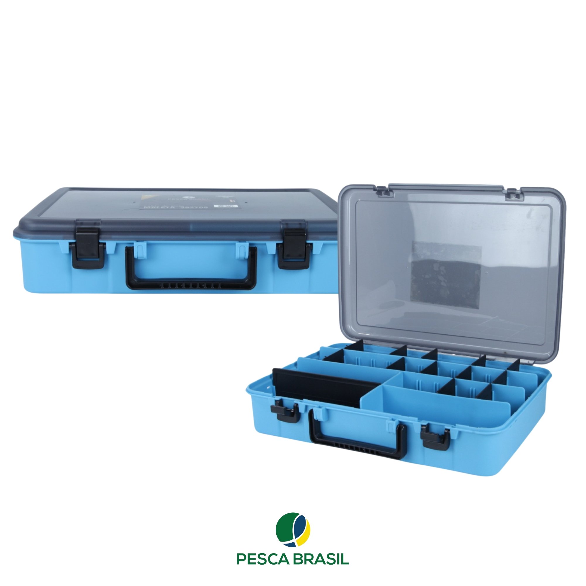 Maleta Pesca Brasil 392708 | 18 Divisórias