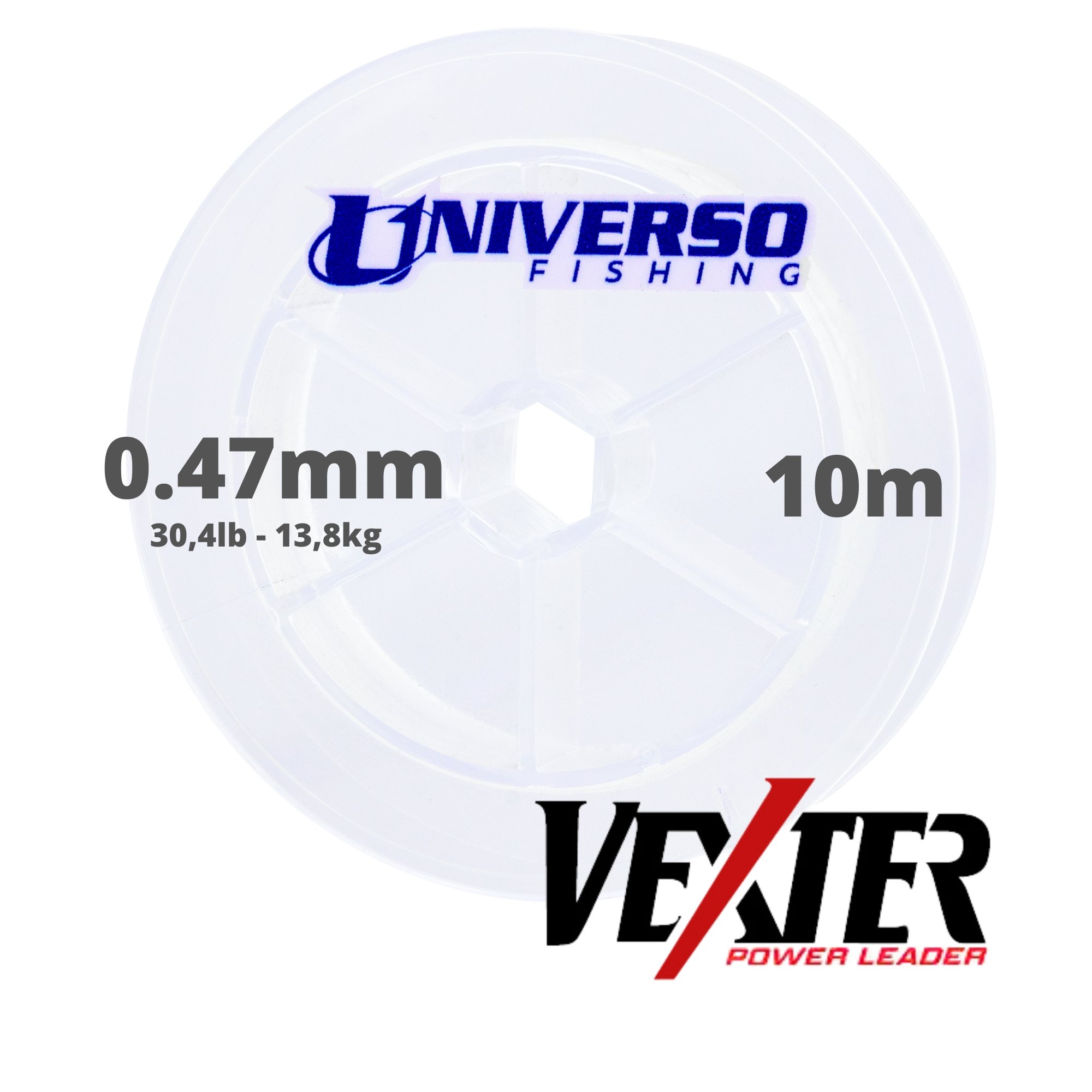 Linha Fluorcarbono ZEEO - 30 Metros - Transparente 0,60mm | 39,2lbs