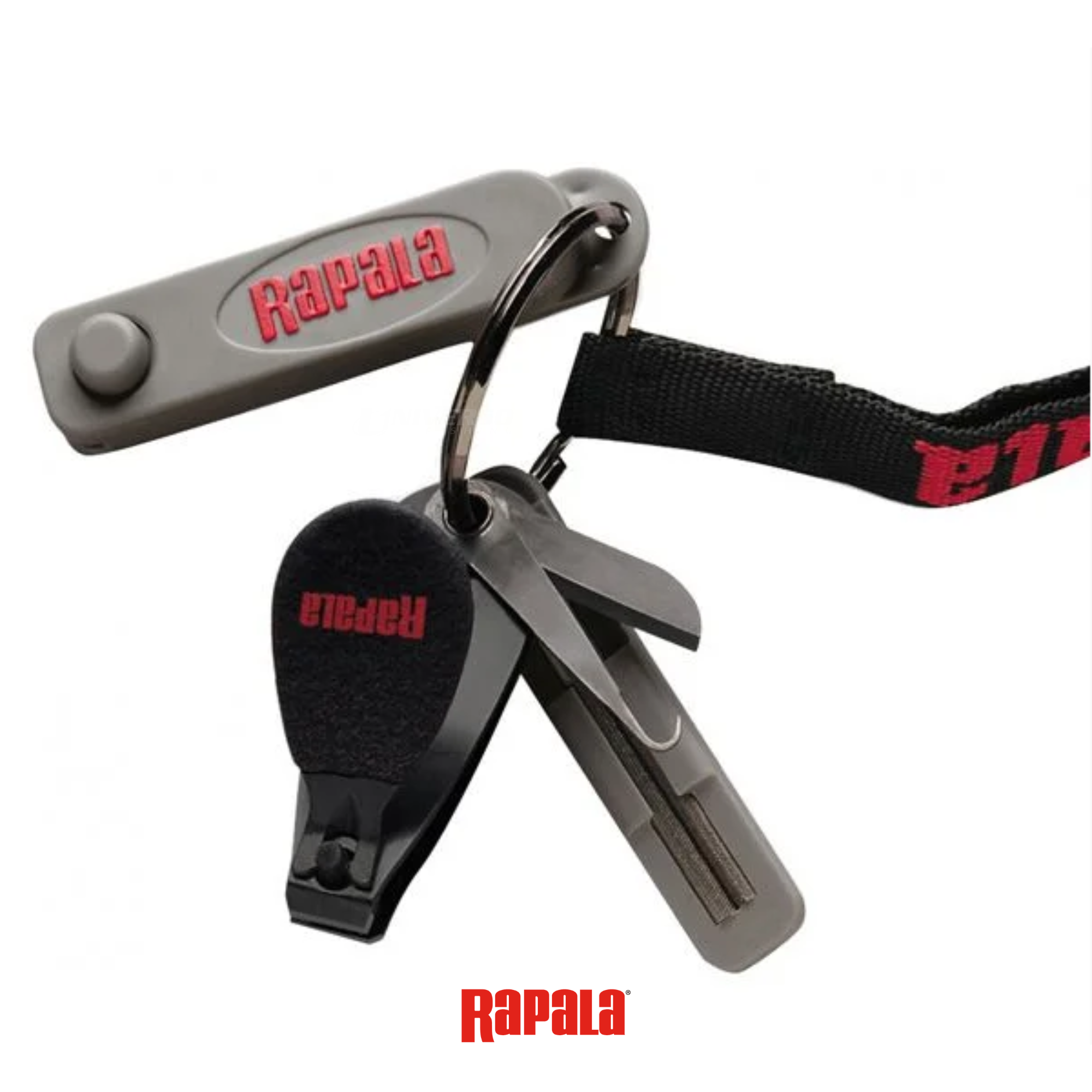 Pack Combo Rapala (Pince/Tondeuse/Décapsuleur/Aiguiseur d'hameçons