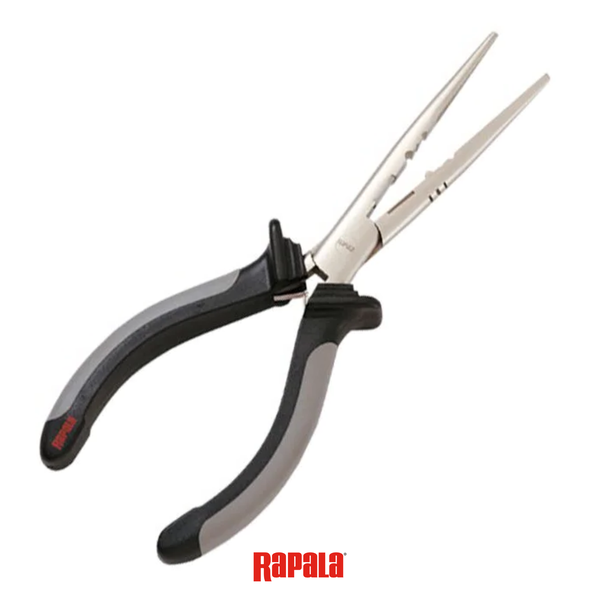 Alicate + Faca Fileteira Rapala Combo Pack c/ Afiador e Corta