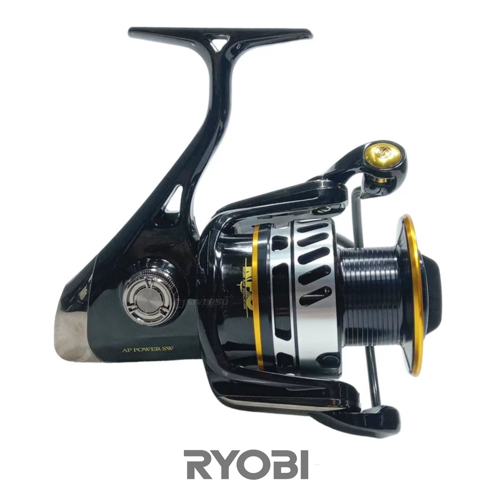 Molinete Ryobi Ap Power | 5.0:1 Drag 10kg 7+1 Rol. 8000
