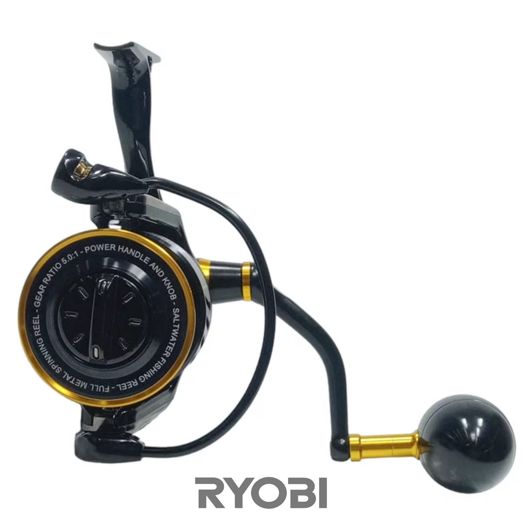 Molinete Ryobi Ap Power | 5.0:1 Drag 10kg 7+1 Rol. 8000