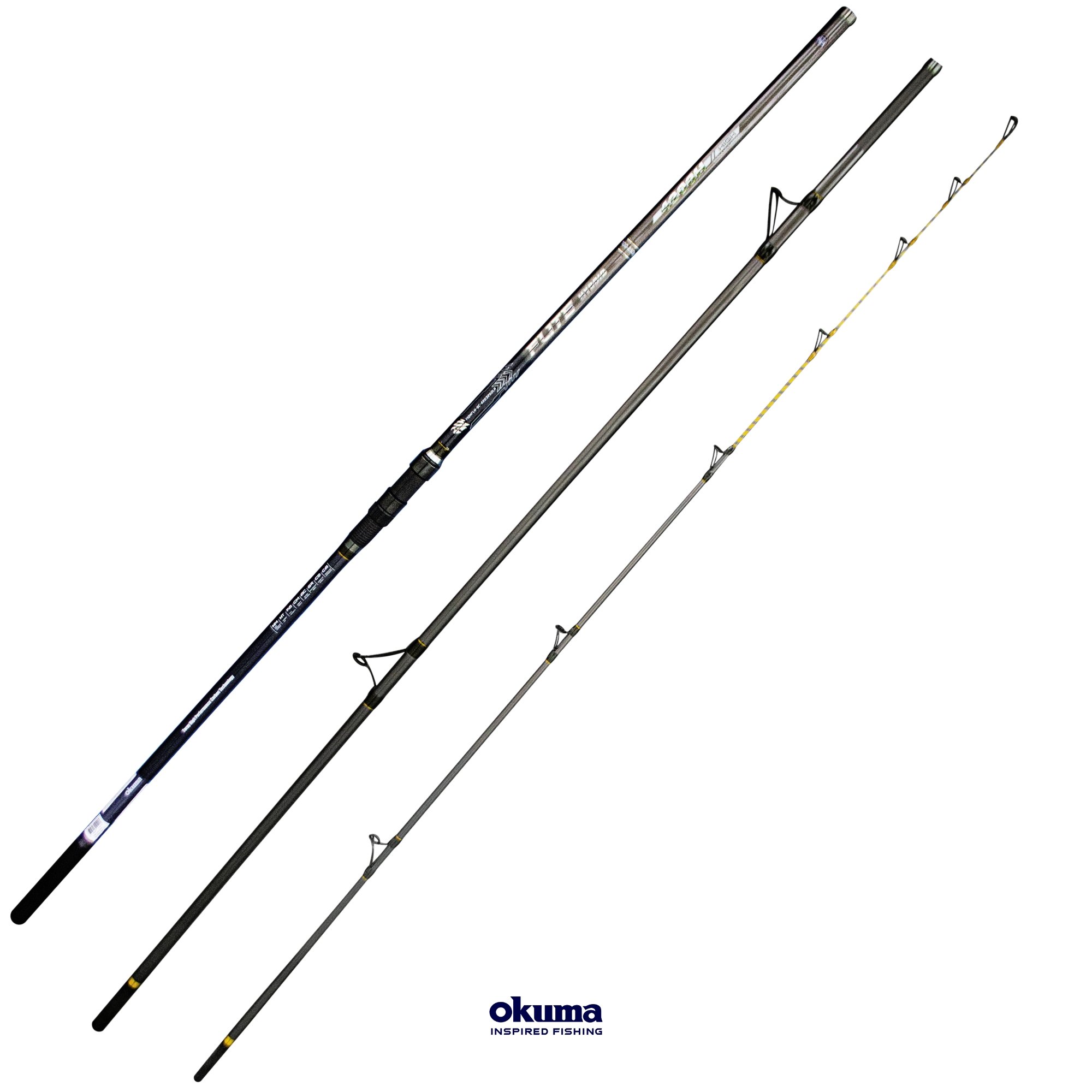 Vara de Praia Okuma Flite Hybrid 4,20m (3 Partes)