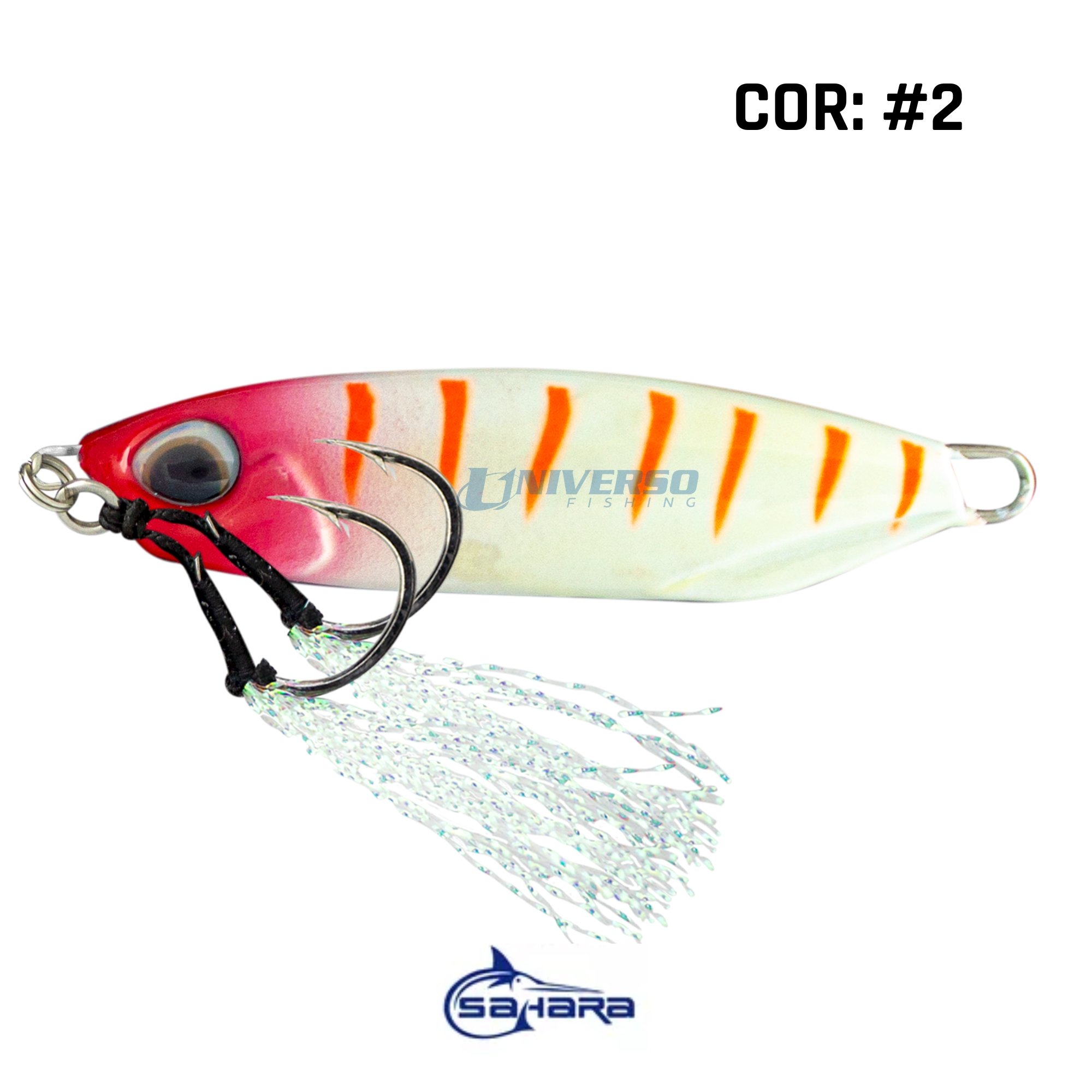 ZIGSAW ジグソー AYA 700G Isca Jig Sahara Jigging Feroz c/ Assist Hook | 7,7cm 60g
