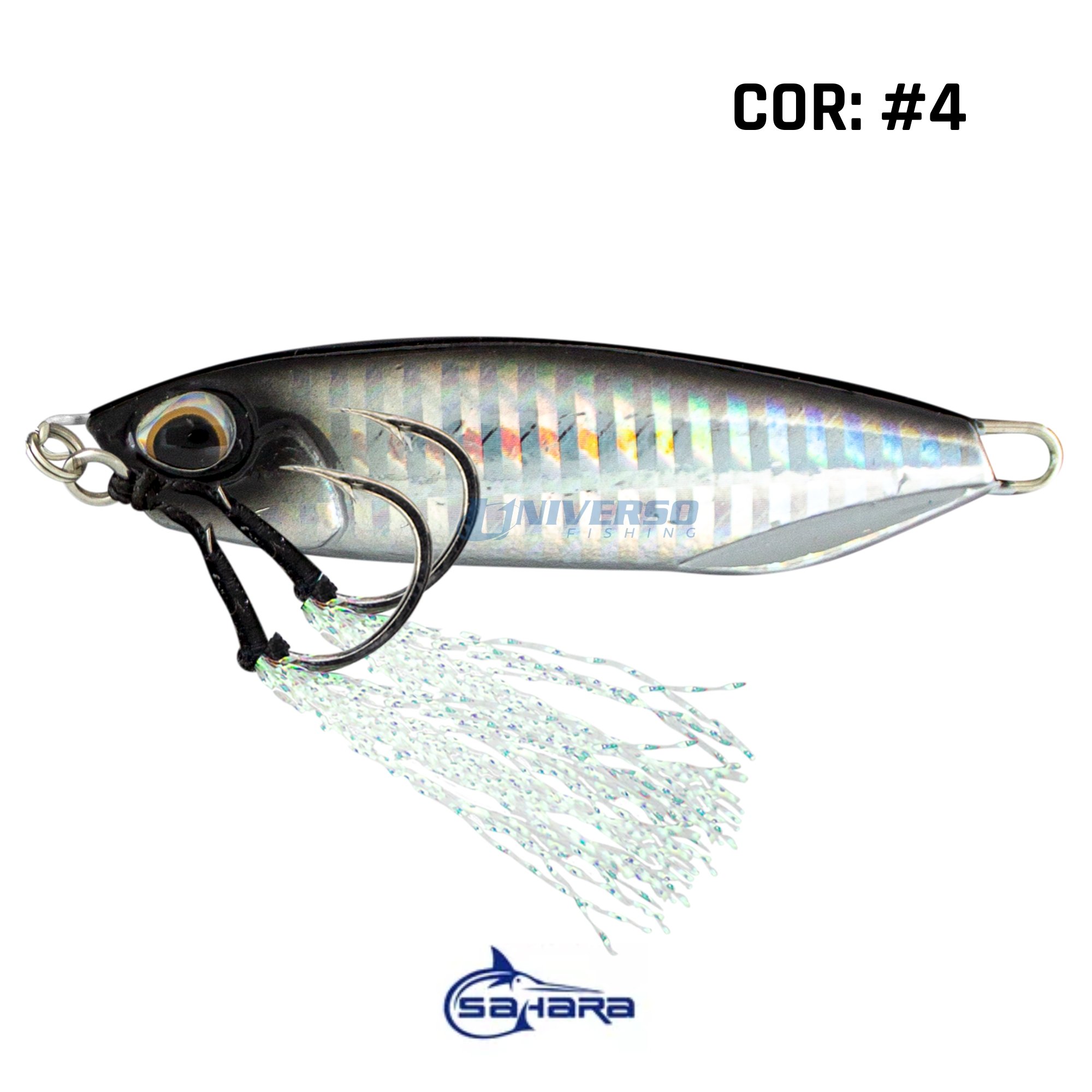Isca Jig Sahara Jigging Feroz c/ Assist Hook | 7,7cm 60g