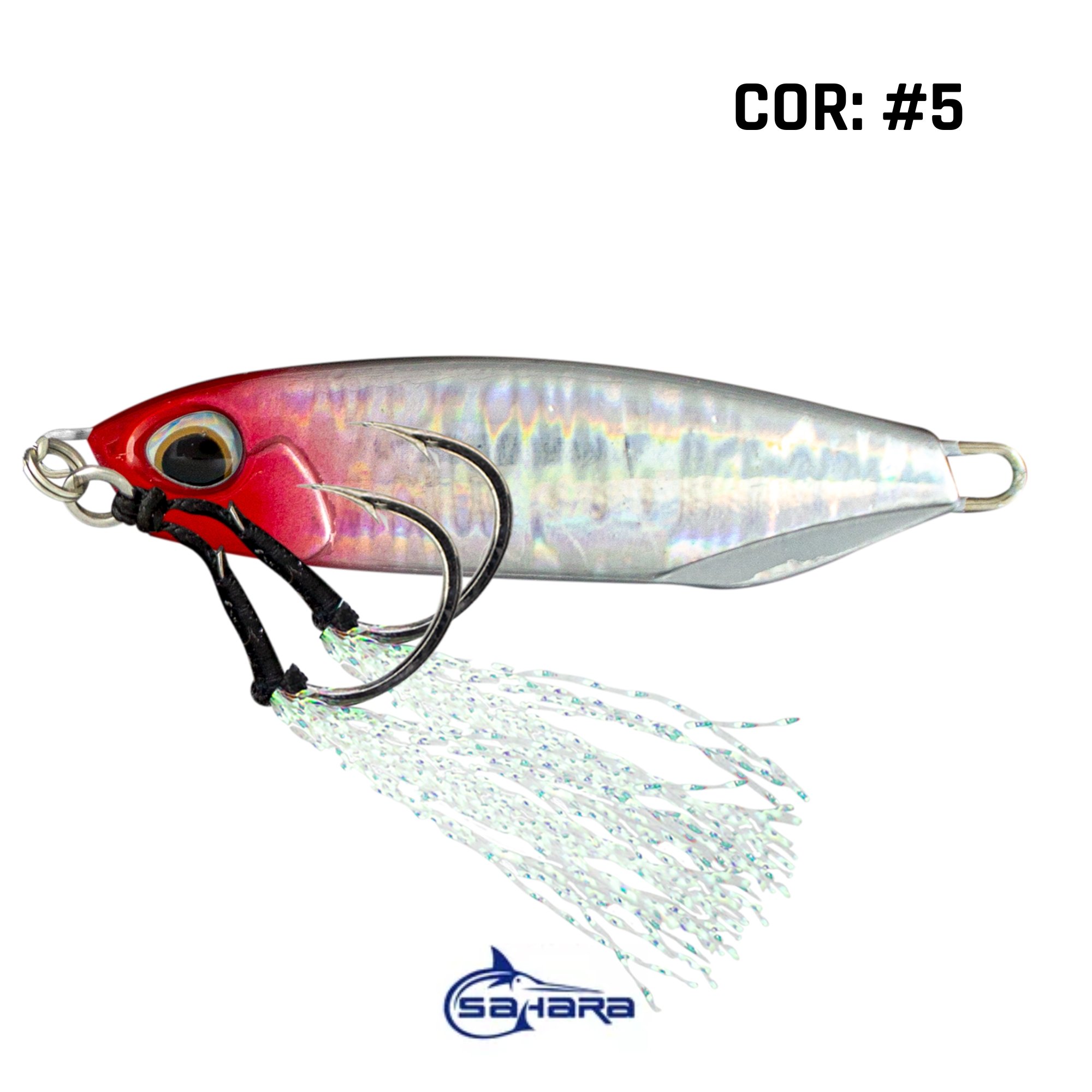 Isca Jig Sahara Jigging Feroz c/ Assist Hook | 7,7cm 60g