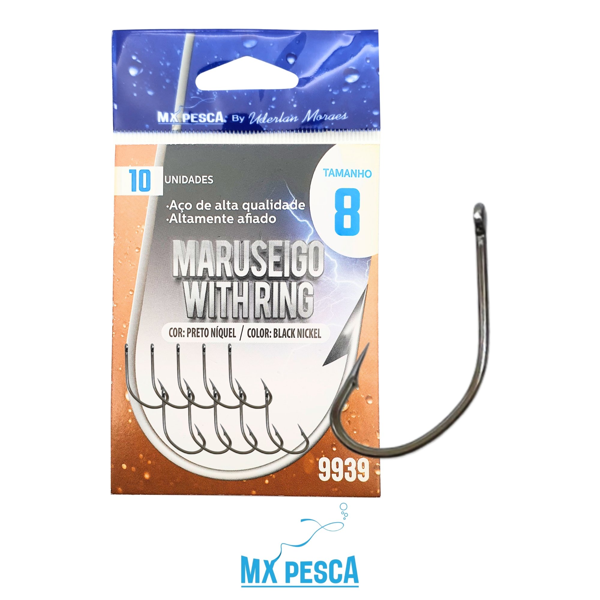 Anzol MX Pesca Maruseigo With Ring Nº 8