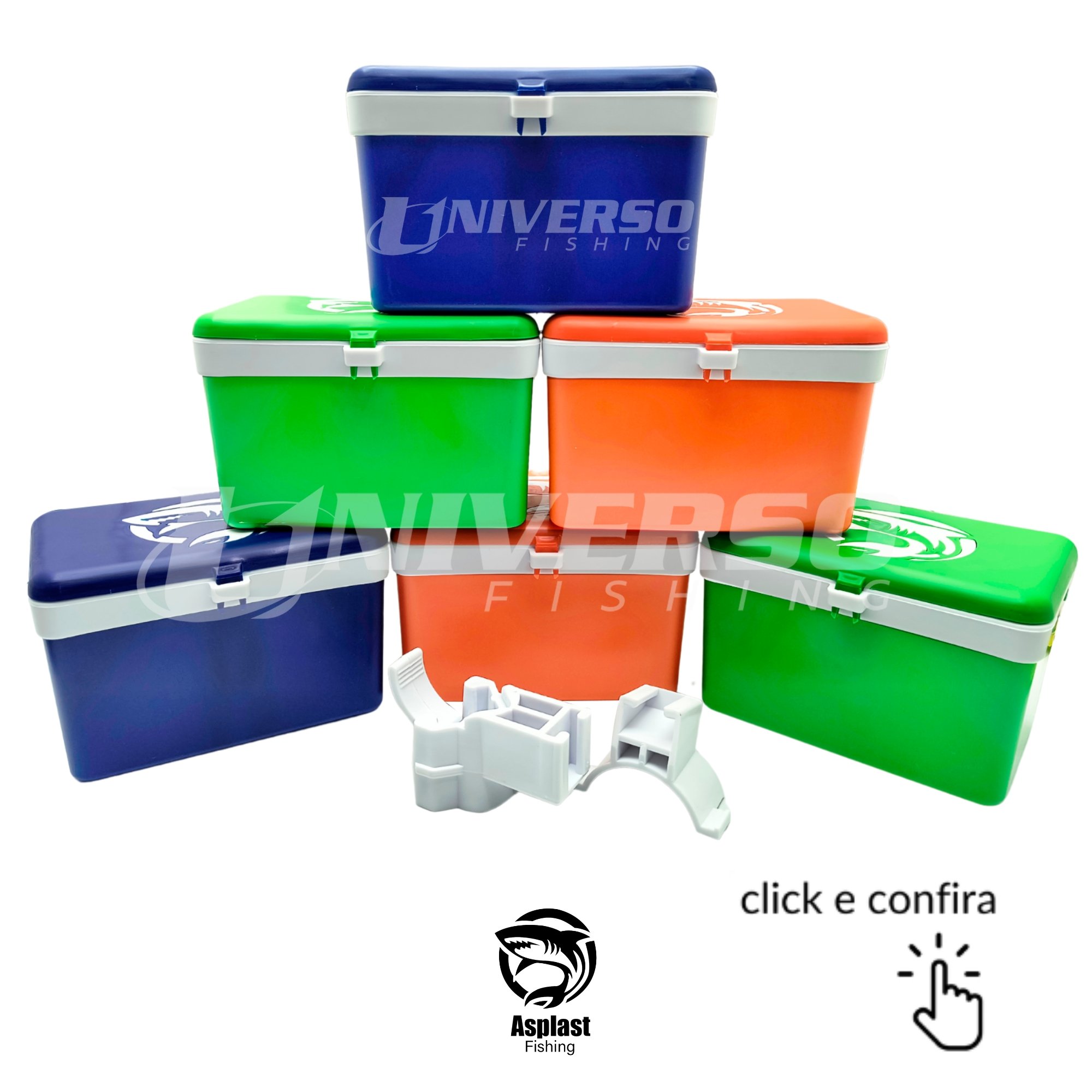 Caixa Multicase Zest ZMC 230 c/ 6 Divisórias Removíveis