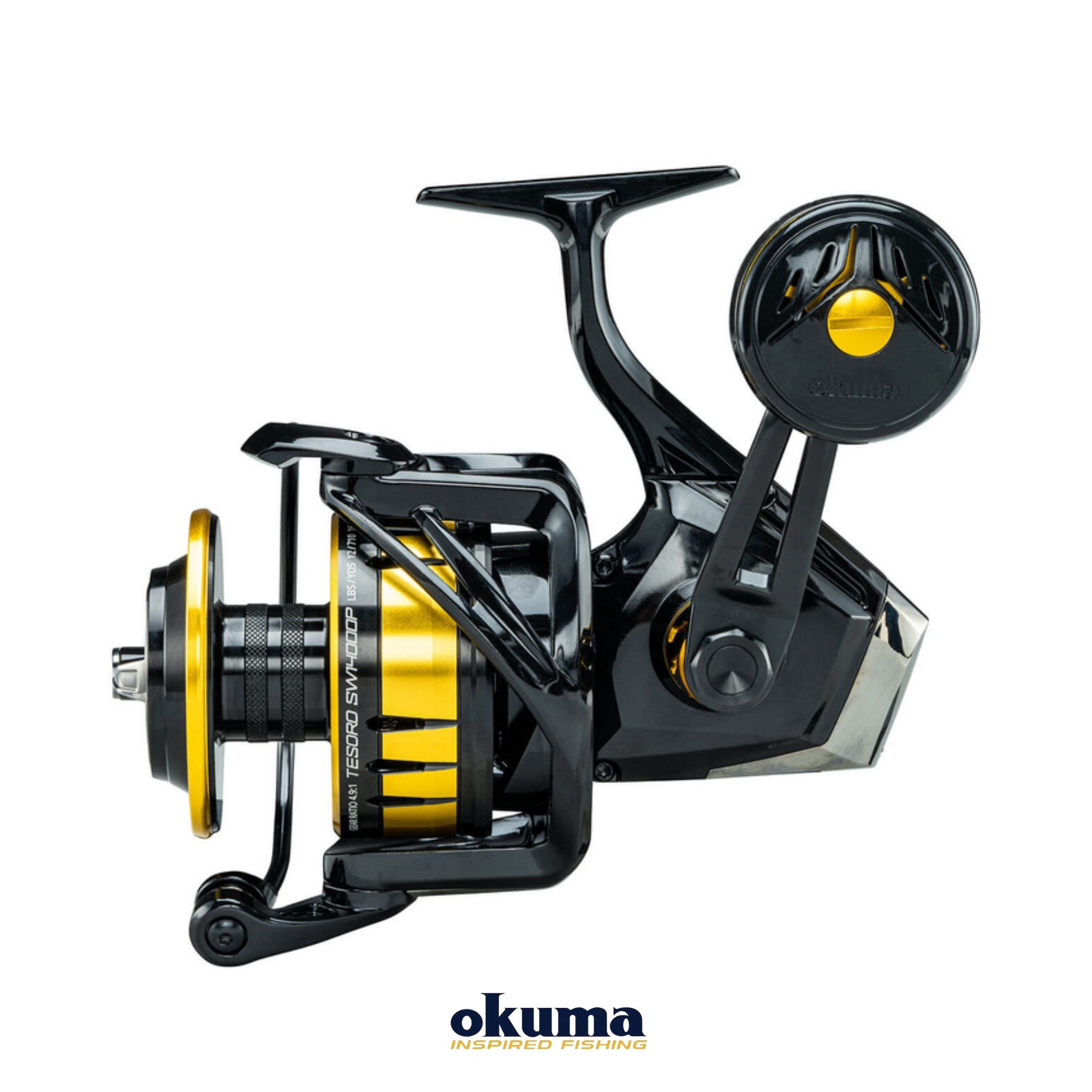 Molinete Okuma Tesoro TSA-5000HA | 13 Rol. Vel. 5.8:1 Drag 15Kg