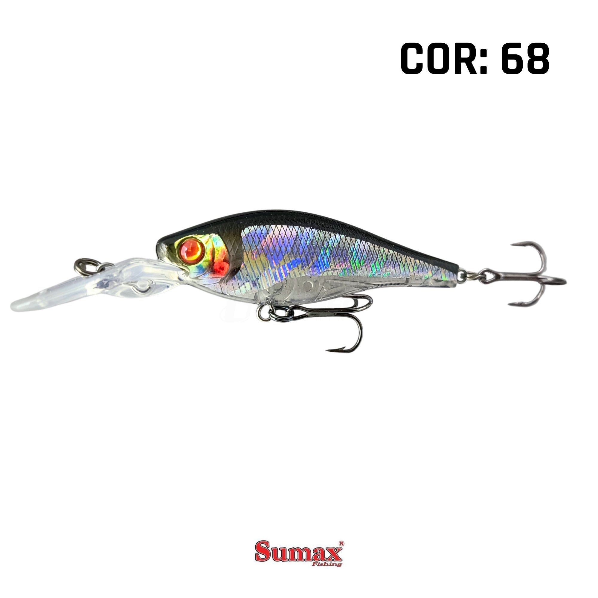 Isca Sumax Fusion Shad 60 | 60mm - 6,5g