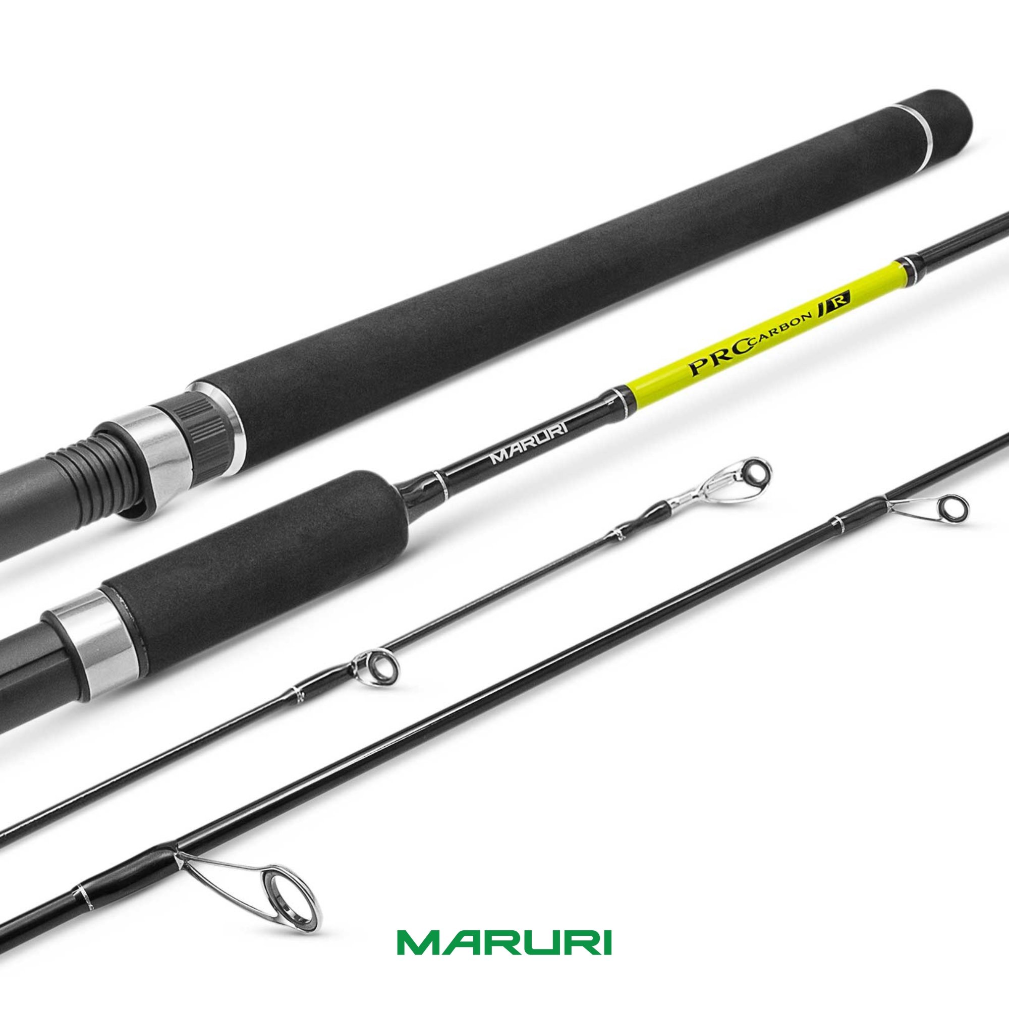 Vara Maruri Pro Carbon R | 6'3'' (1,92m) 80lb - Molinete (Verde Limão)