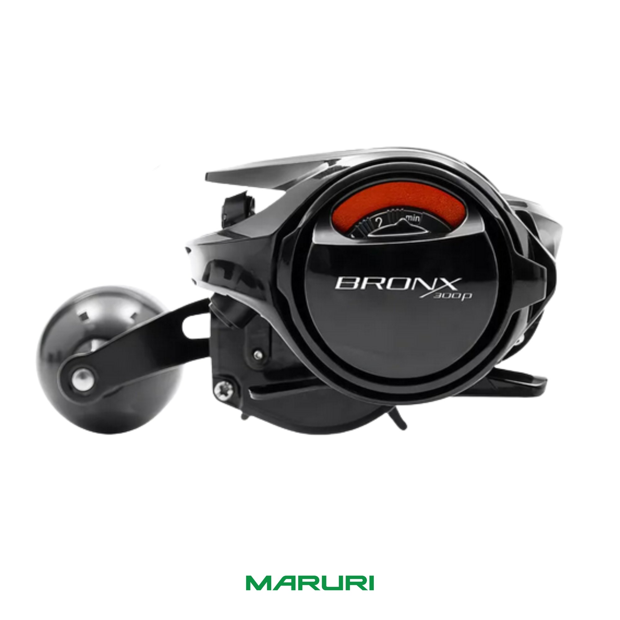 Carretilha Maruri Bronx 300P 7 Rol. Vel. de 7.2:1 Drag 15gk