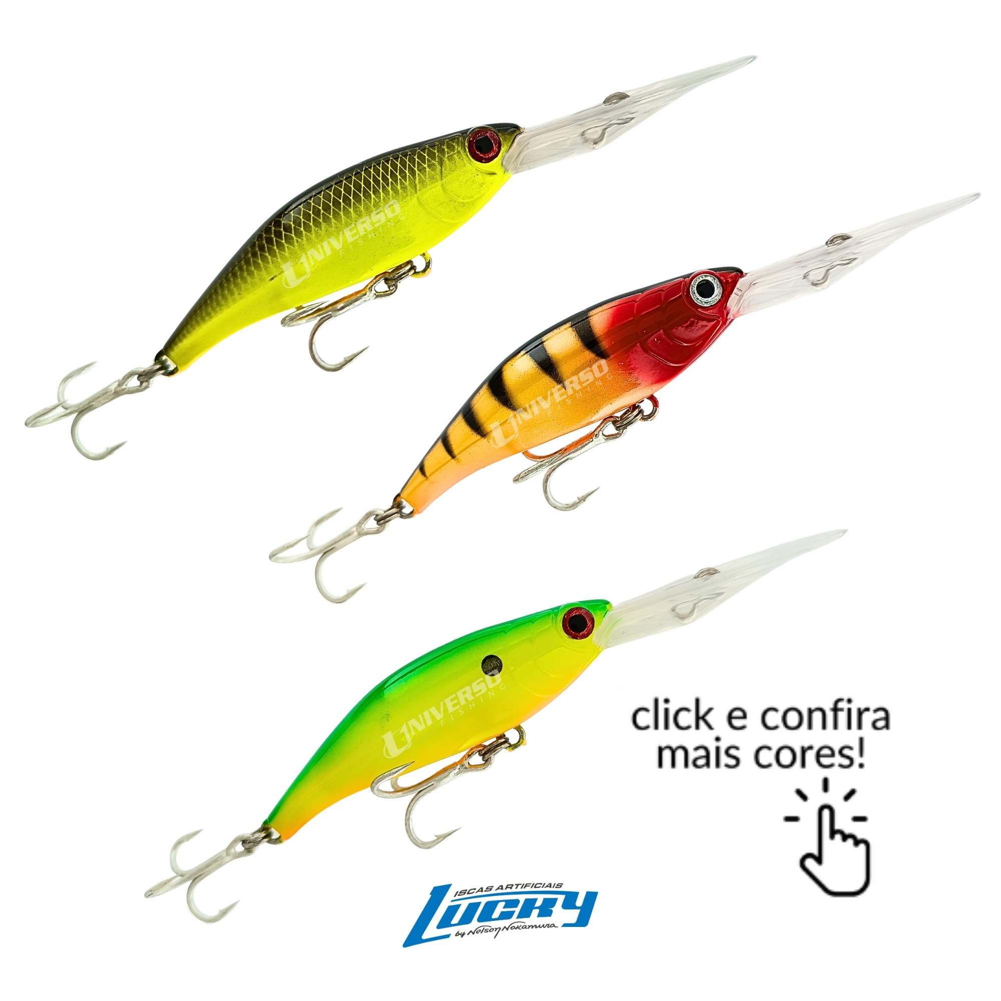 Isca Lucky by Nelson Nakamura Drop 75 | 7,5cm - 13g