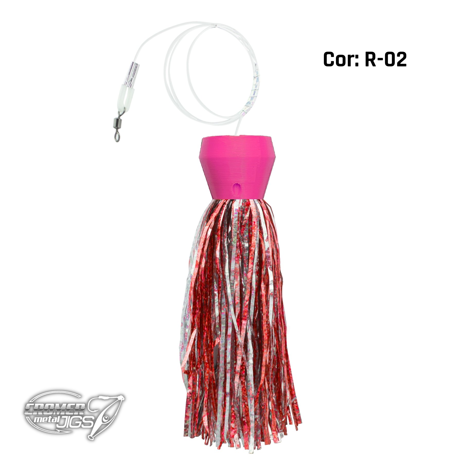 ルクロマキ　LE CHROMAQI　Bon Nuage ピンク Isca Cromer Jig Lula de Corrico | Cabeça Rosa 20g