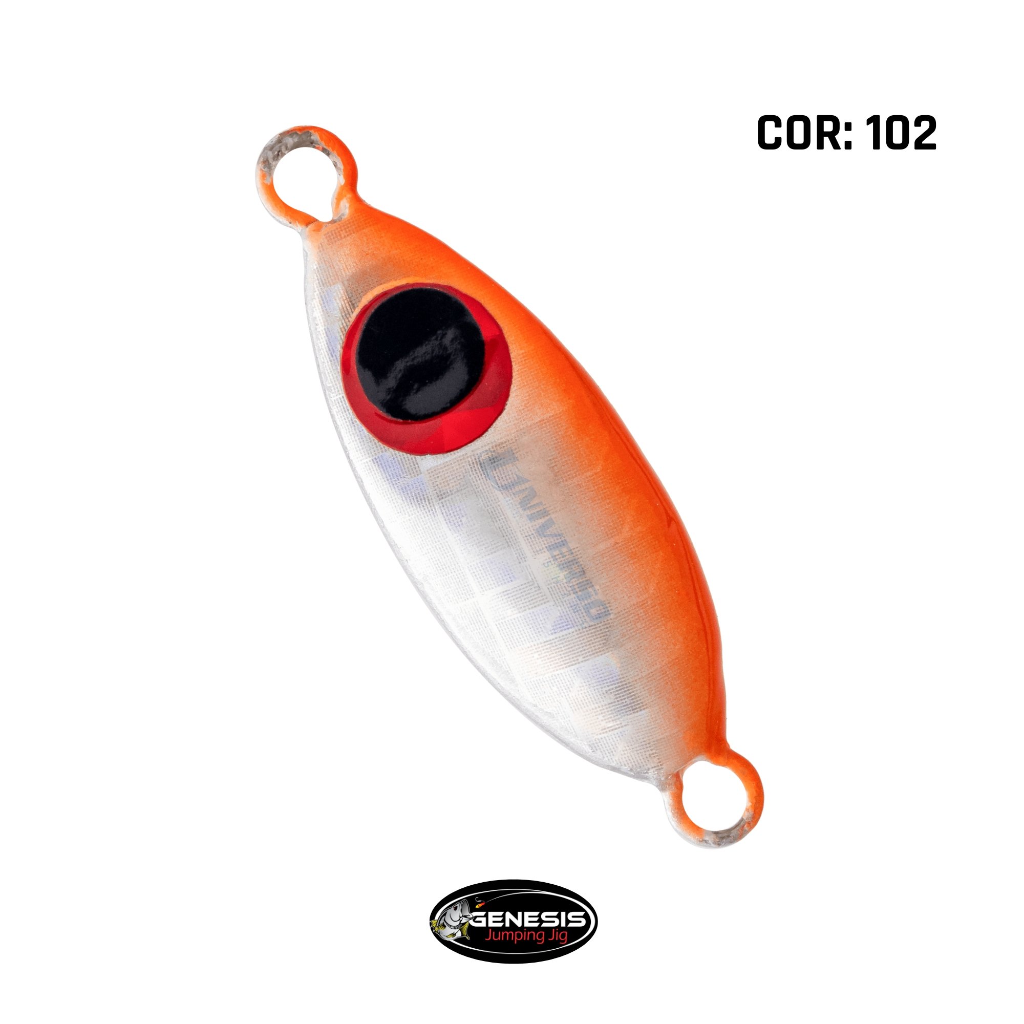 Isca Gênesis Micro Jig Slow Z - 8g (Holográfico)