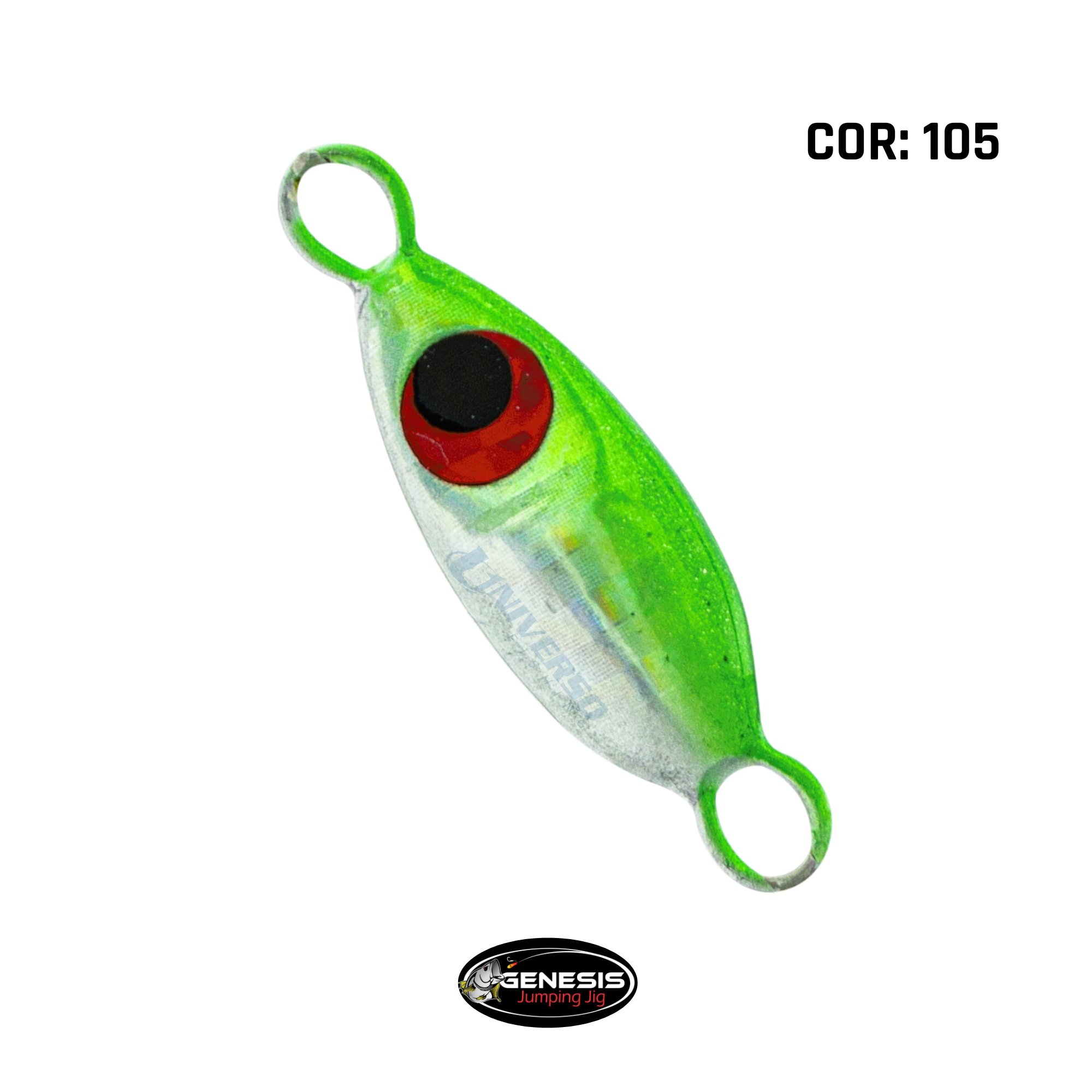 Isca Genesis Micro Jig Slow Z - 10g (Holográfico)