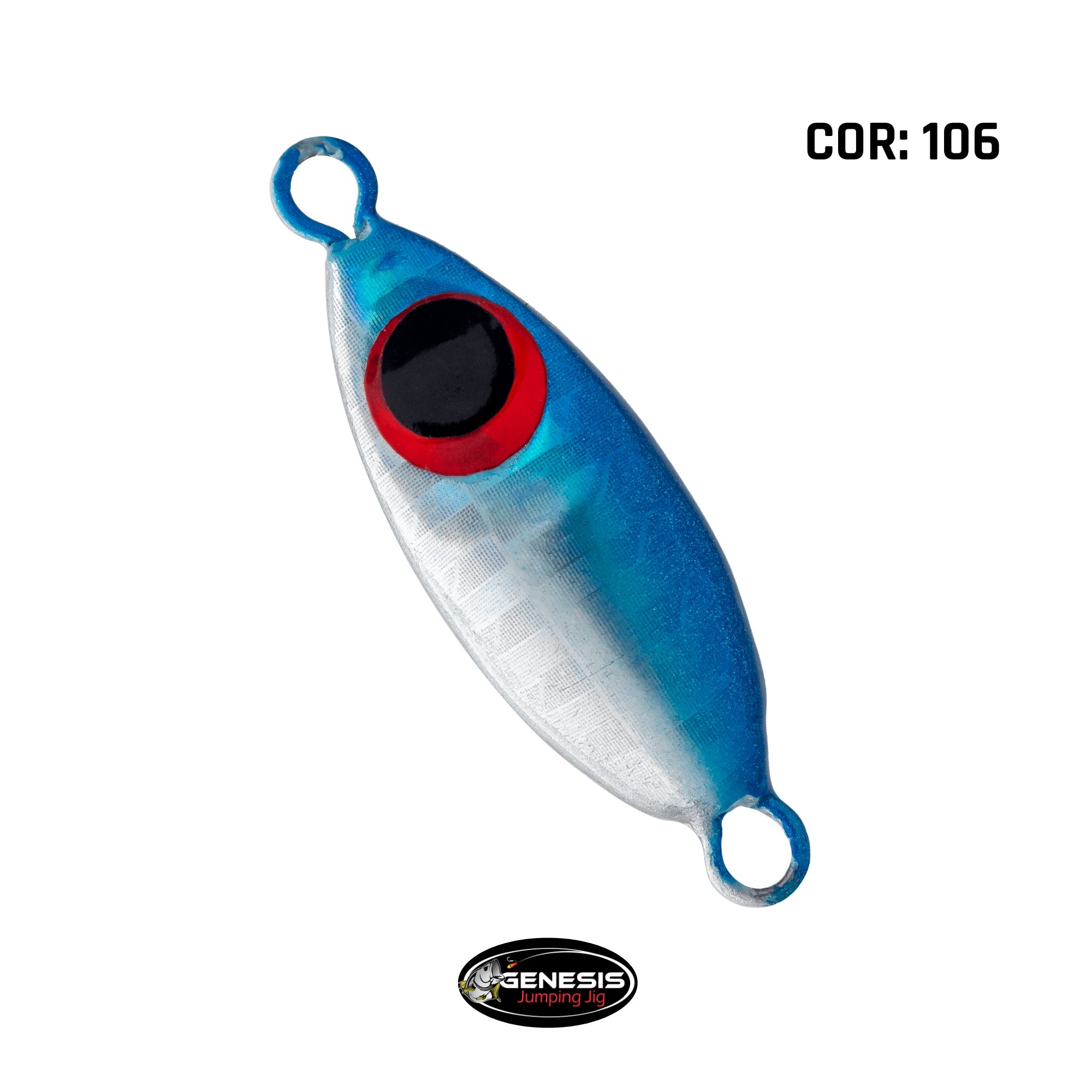 Isca Genesis Micro Jig Slow Z - 10g (Holográfico)