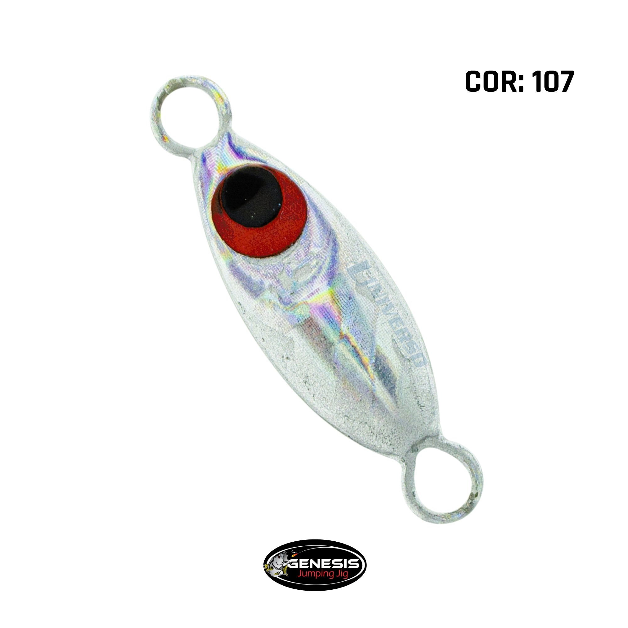 Isca Genesis Micro Jig Slow Z- 14g (Holográfico)