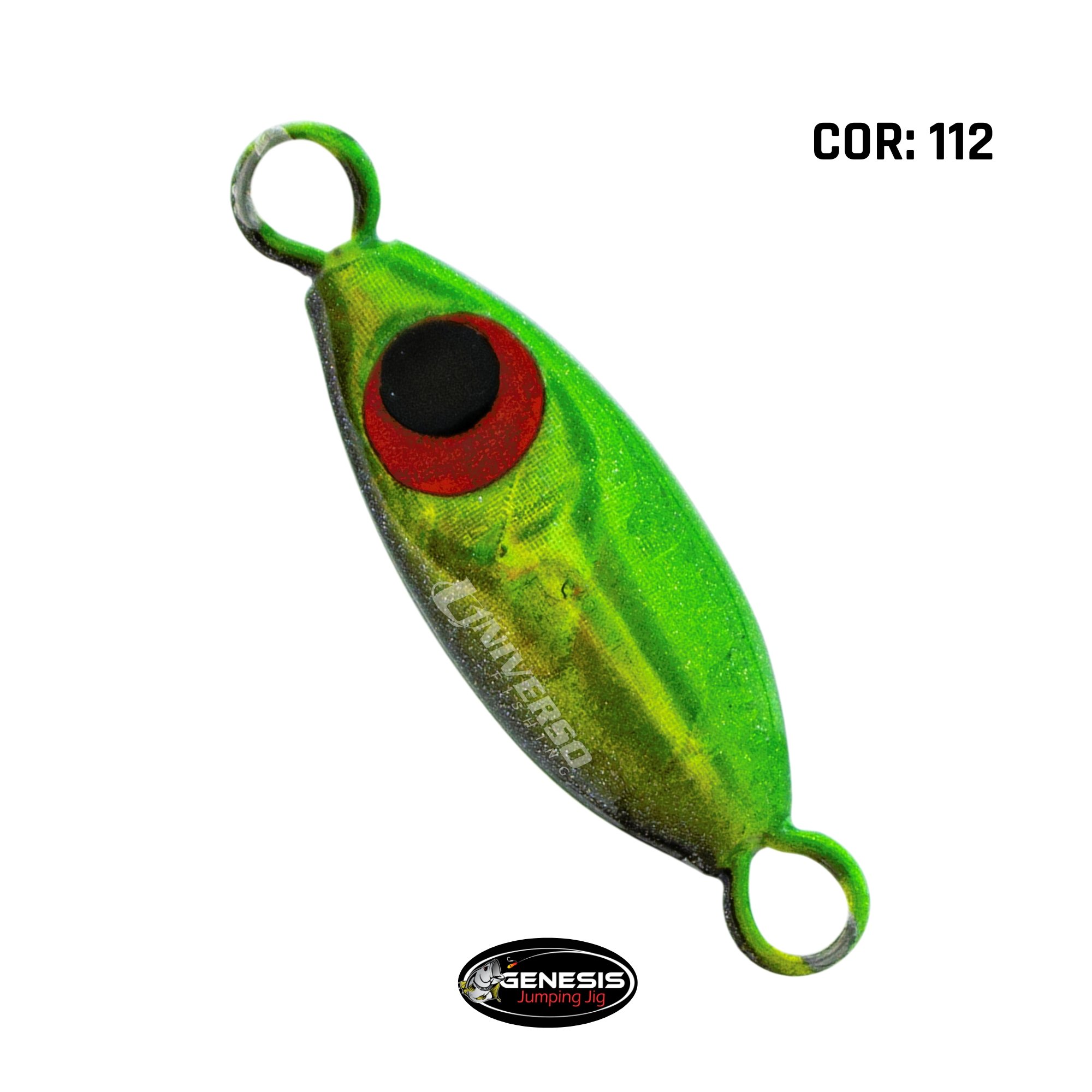 Isca Genesis Micro Jig Slow Z- 14g (Holográfico)